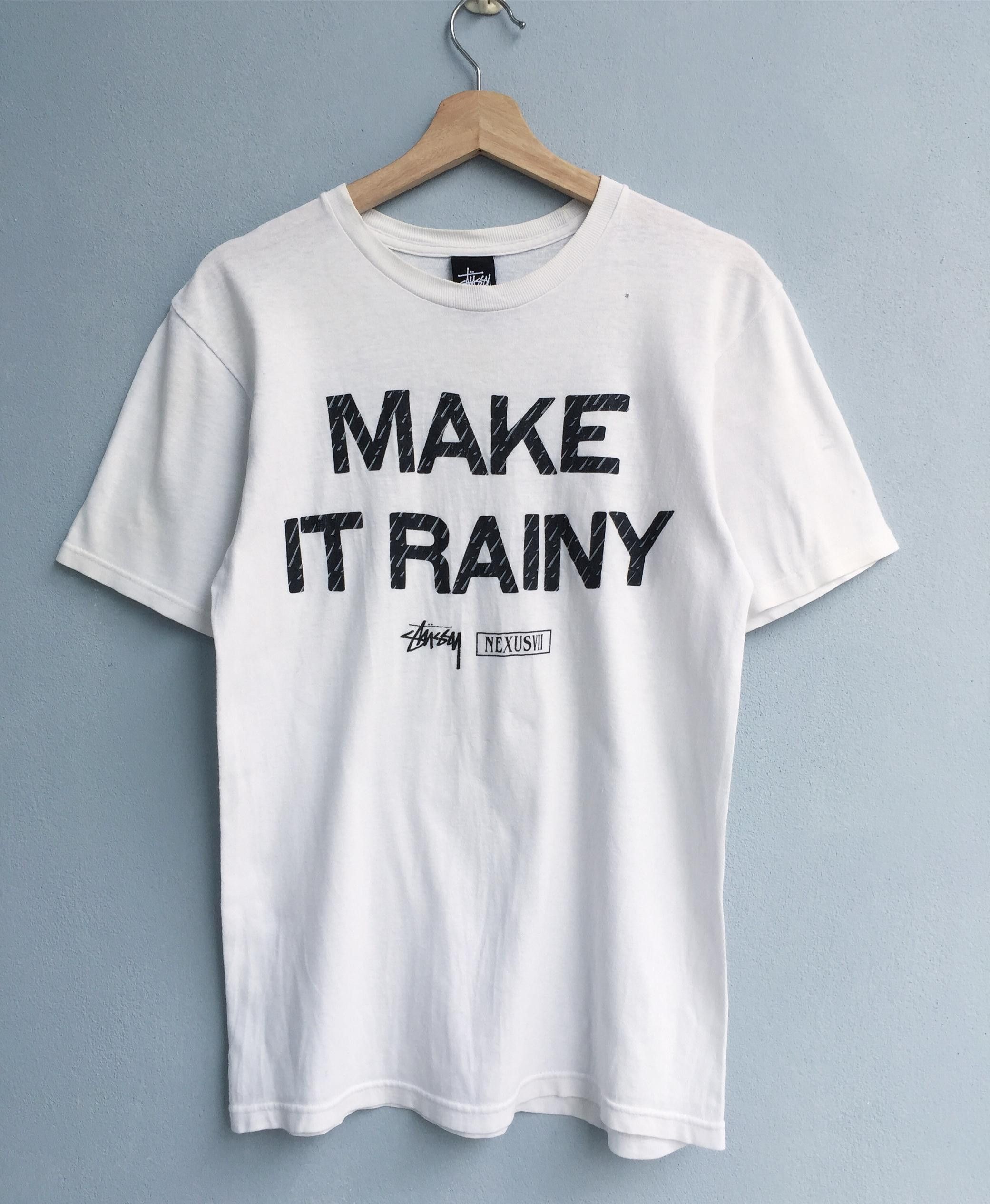 Stussy Rare Stussy X Nexus Vii Make It Rainy Tees Size US S / EU 44-46 / 1 - 1 Thumbnail