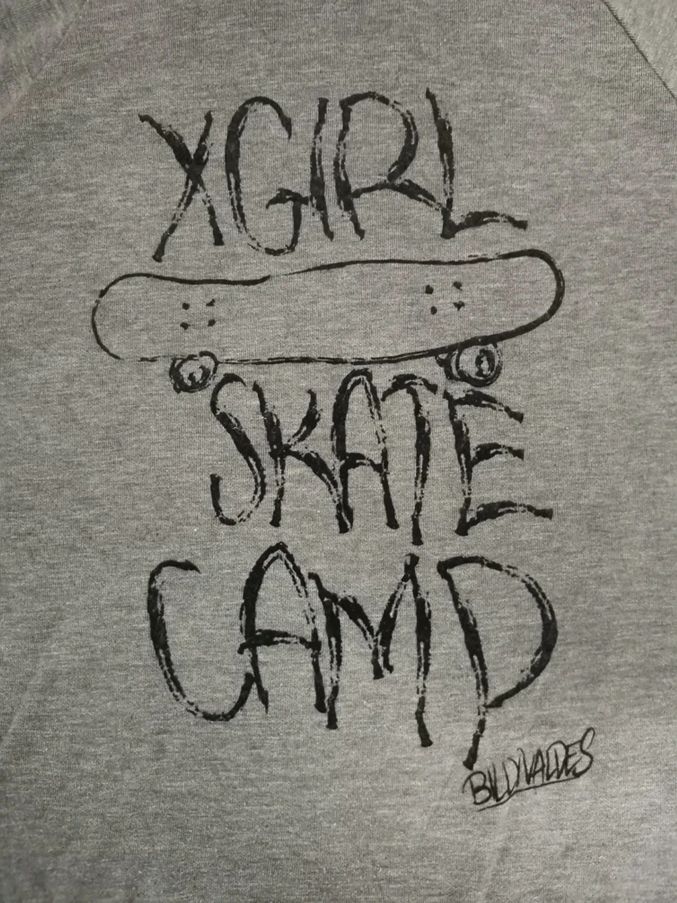Japanese Brand X-girl Skate Camp Zip Up Hoodie Japan Designer Size US S / EU 44-46 / 1 - 2 Thumbnail