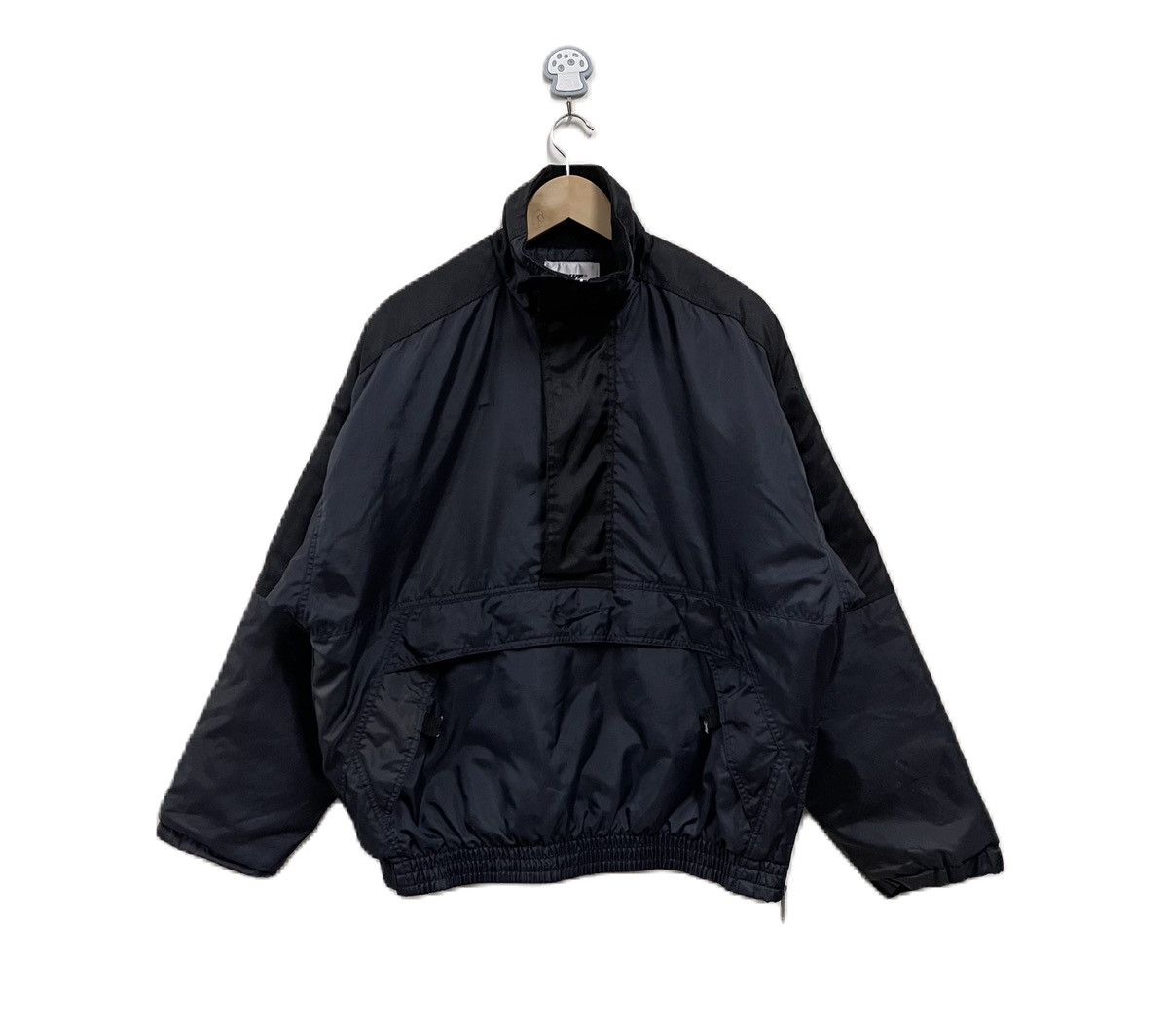 Nike Vintage 90s Nike Puffer Pullover Anorak Jacket Bomber Size US XL / EU 56 / 4 - 3 Thumbnail