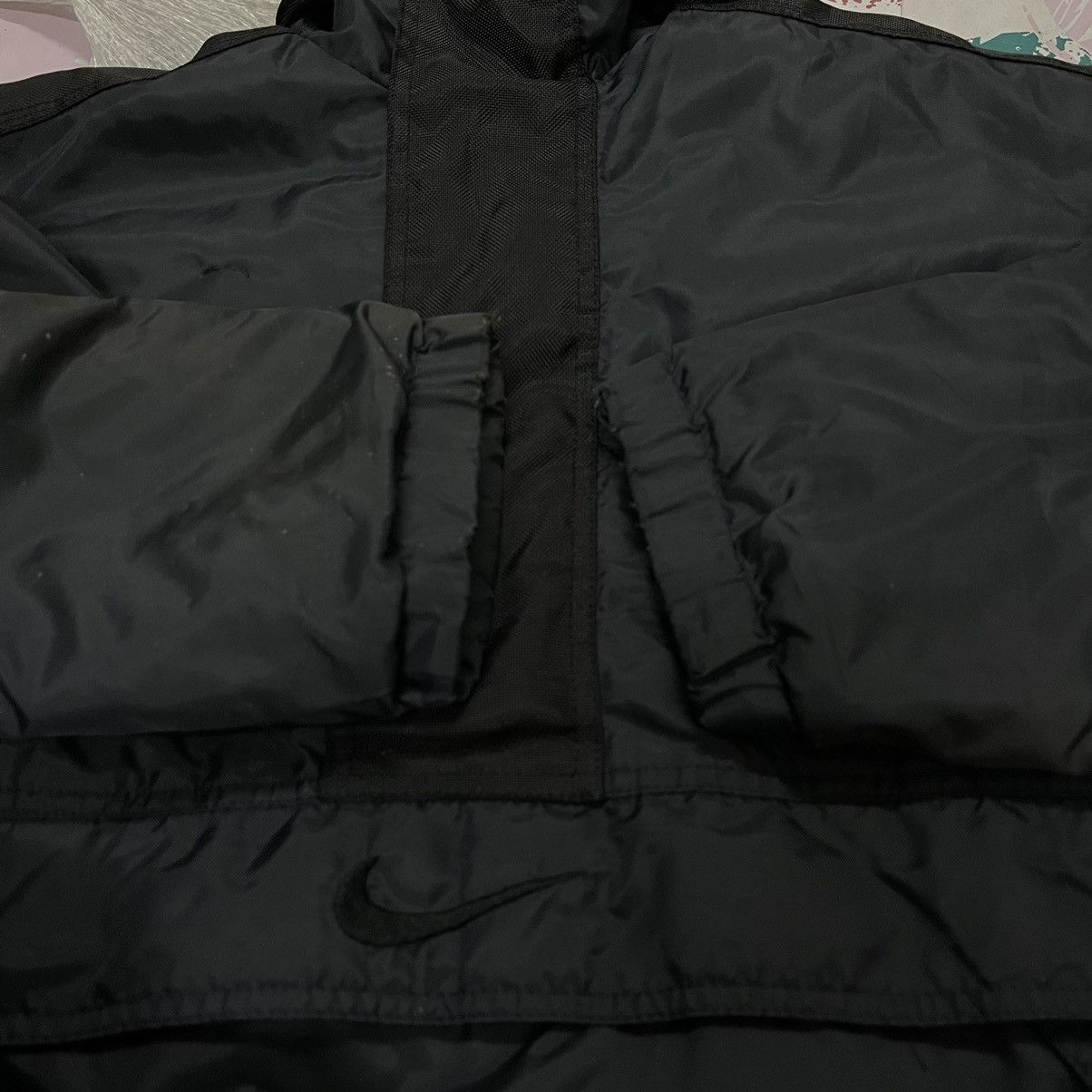Nike Vintage 90s Nike Puffer Pullover Anorak Jacket Bomber Size US XL / EU 56 / 4 - 12 Thumbnail