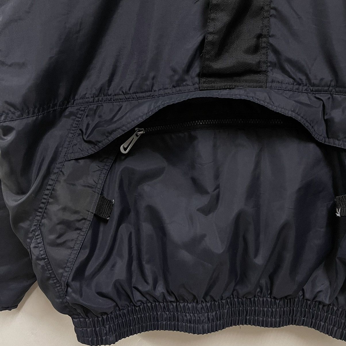 Nike Vintage 90s Nike Puffer Pullover Anorak Jacket Bomber Size US XL / EU 56 / 4 - 7 Thumbnail