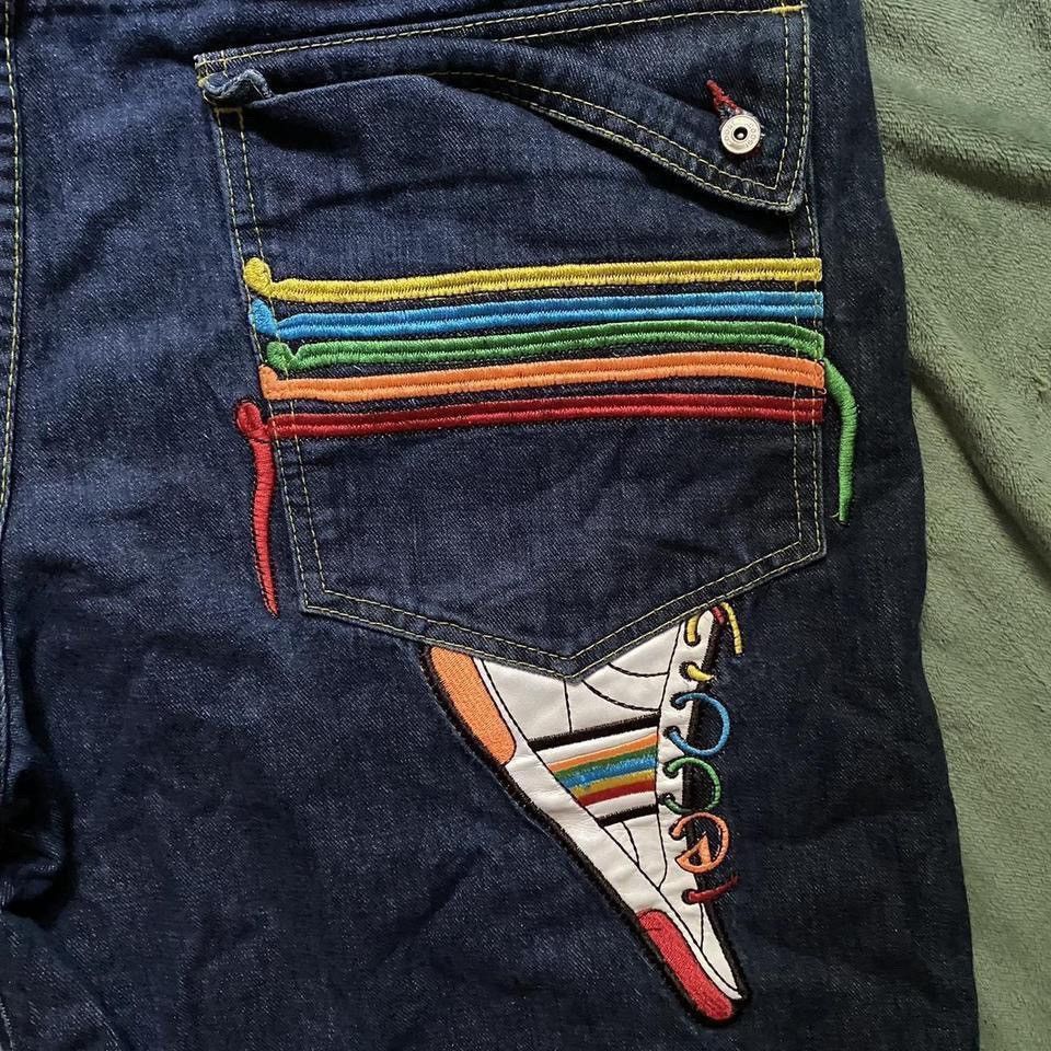 Coogi × JNCO × Vintage 90’s COOGI Jean Shorts Size US 42 / EU 58 - 5 Thumbnail