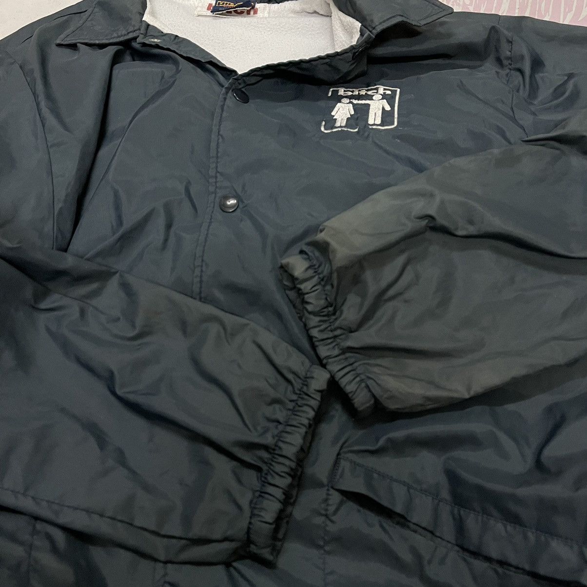 Vintage Vintage 90s BITCH Skateboard Windbreaker Coach Jacket Size US XL / EU 56 / 4 - 4 Thumbnail