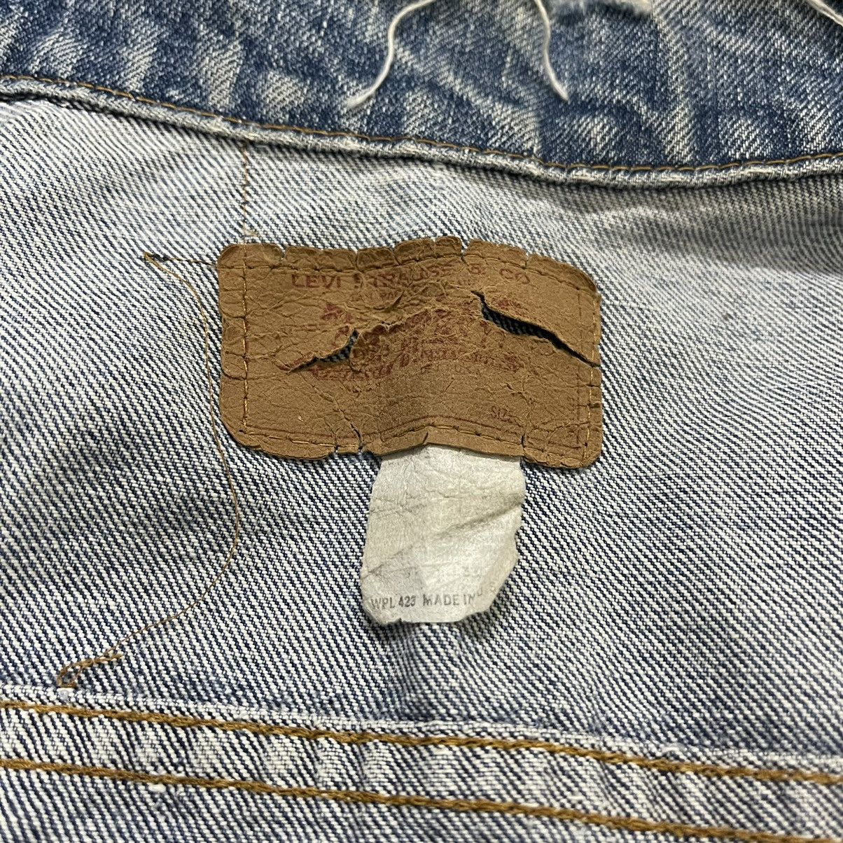 Levi's Vintage 90s Levis Denim Trucker Jacket Size US M / EU 48-50 / 2 - 11 Thumbnail