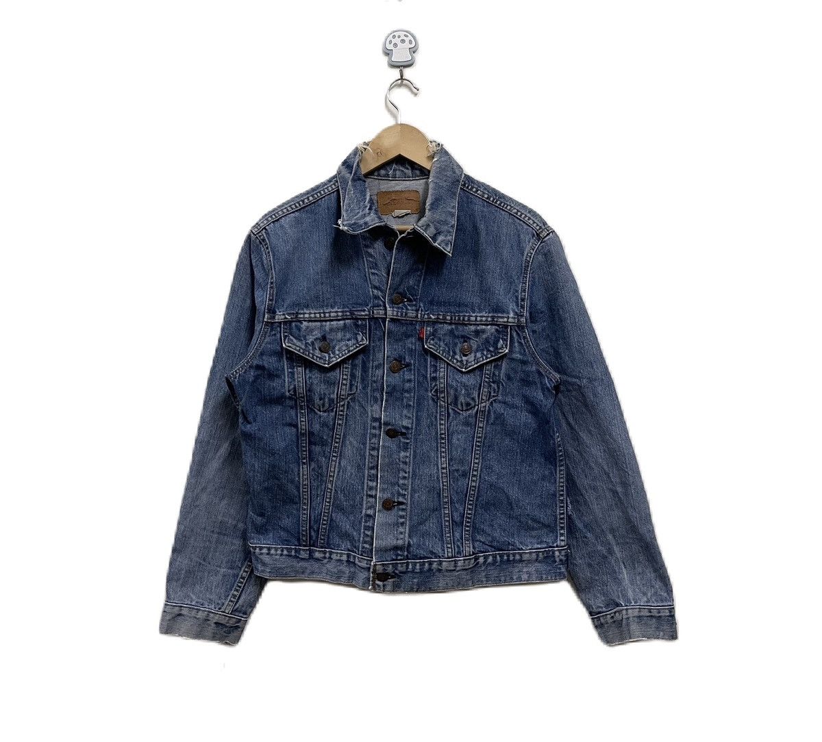 LEVI’S / 90's 71557 557XX denim jacket 90s Levi's Japan Big E Denim Jacket Lot 71557 Mens Size 38