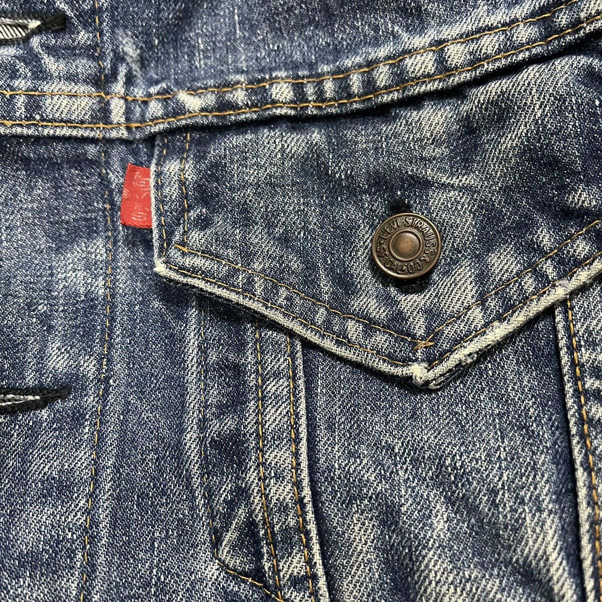 Levi's Vintage 90s Levis Denim Trucker Jacket Size US M / EU 48-50 / 2 - 13 Thumbnail