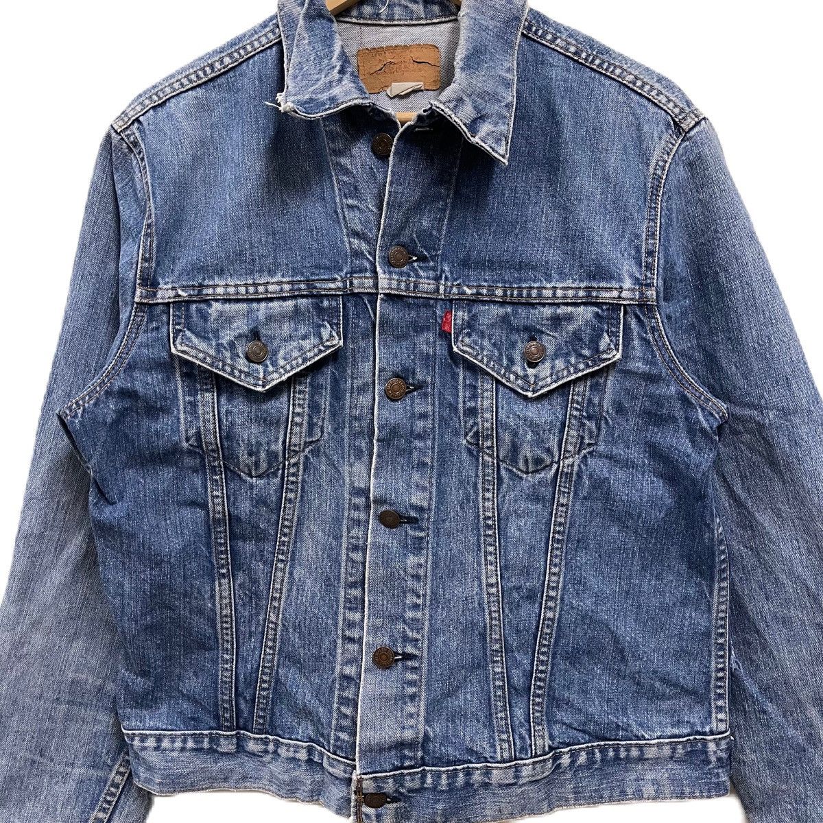 Levi's Vintage 90s Levis Denim Trucker Jacket Size US M / EU 48-50 / 2 - 3 Thumbnail