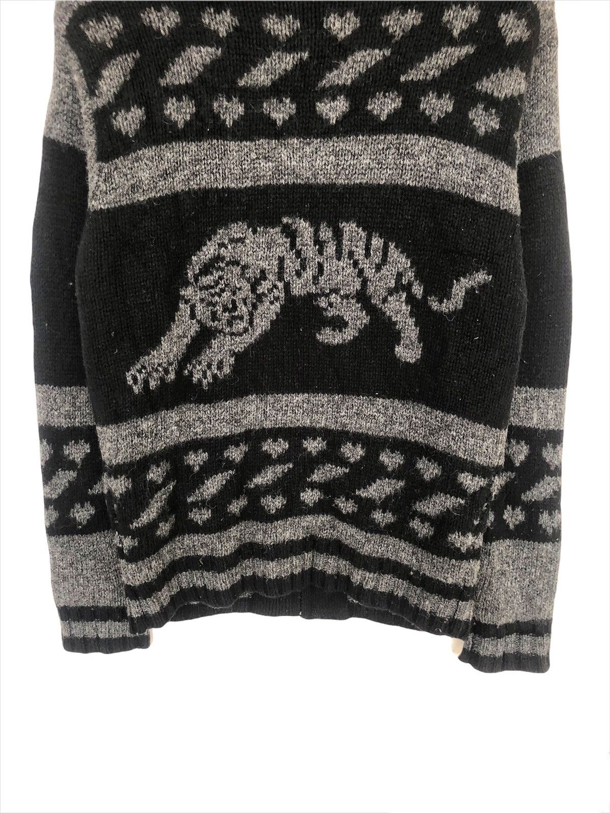 Aran Isles Knitwear GRAIL🔥On Board 🇯🇵 Hysteric 🐅 Zipper Knit Sweater Size US M / EU 48-50 / 2 - 6 Thumbnail
