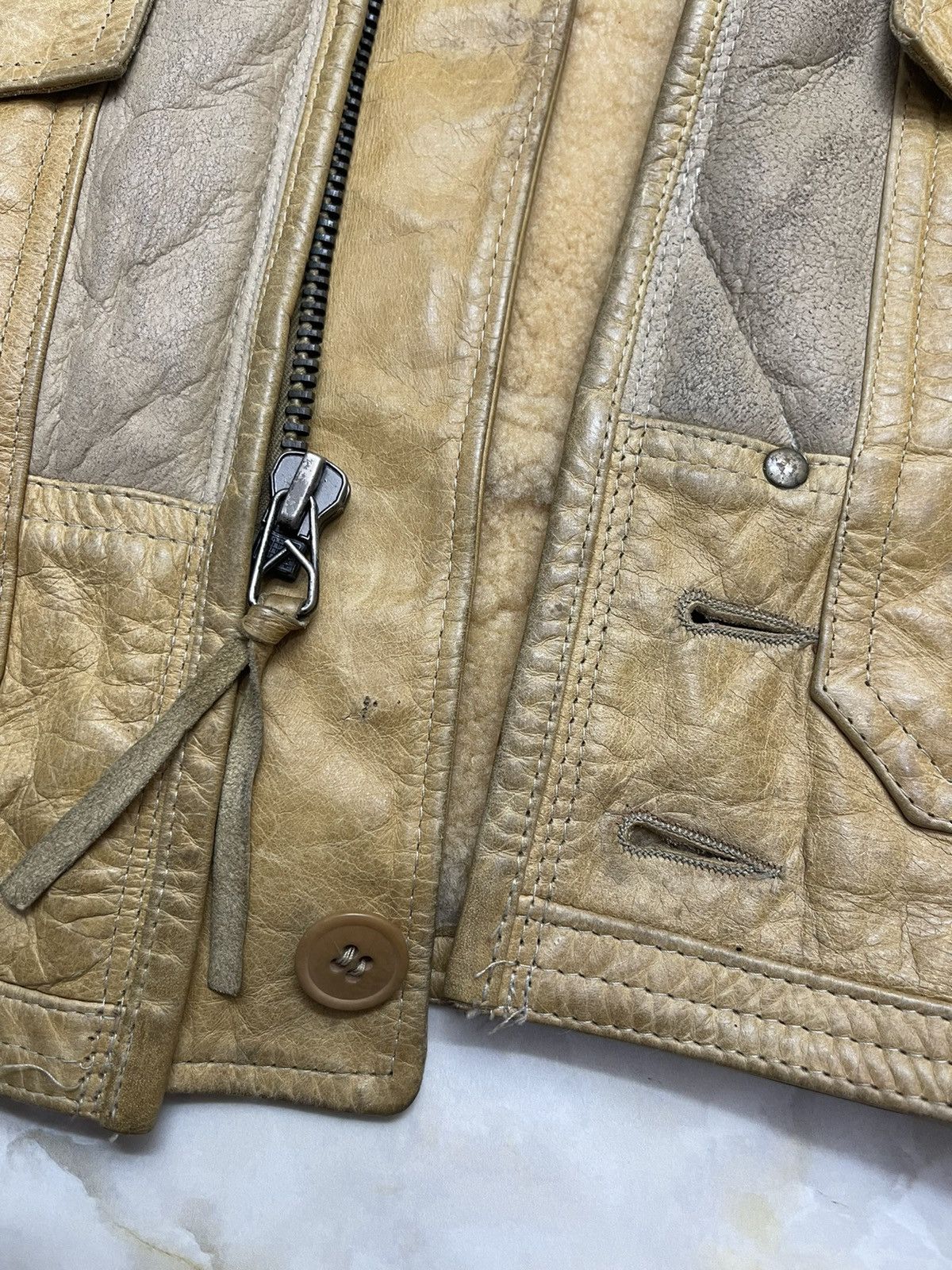 Avirex Avirex Sheepskin Winter Flying jacket Size US XS / EU 42 / 0 - 17 Thumbnail