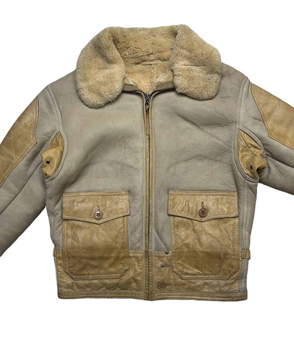 Avirex Avirex Sheepskin Winter Flying jacket Size US XS / EU 42 / 0 - 6 Thumbnail