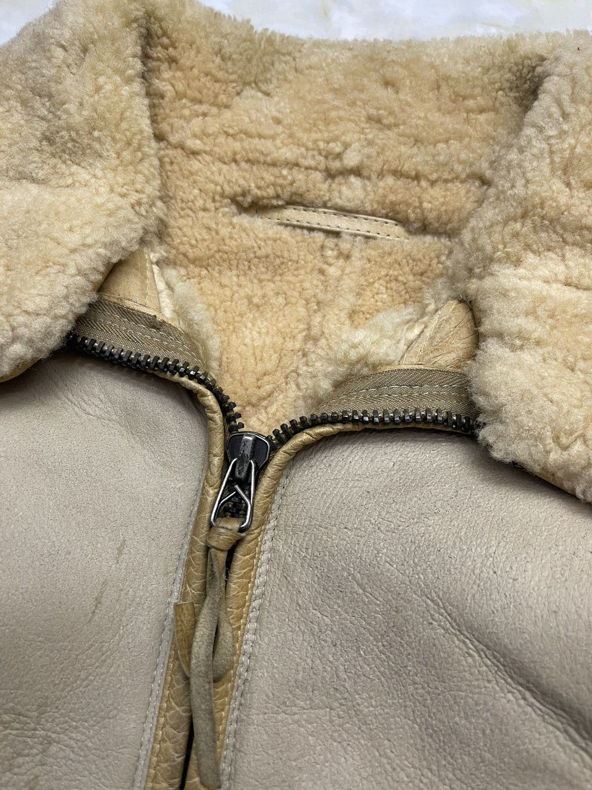Avirex Avirex Sheepskin Winter Flying jacket Size US XS / EU 42 / 0 - 18 Thumbnail