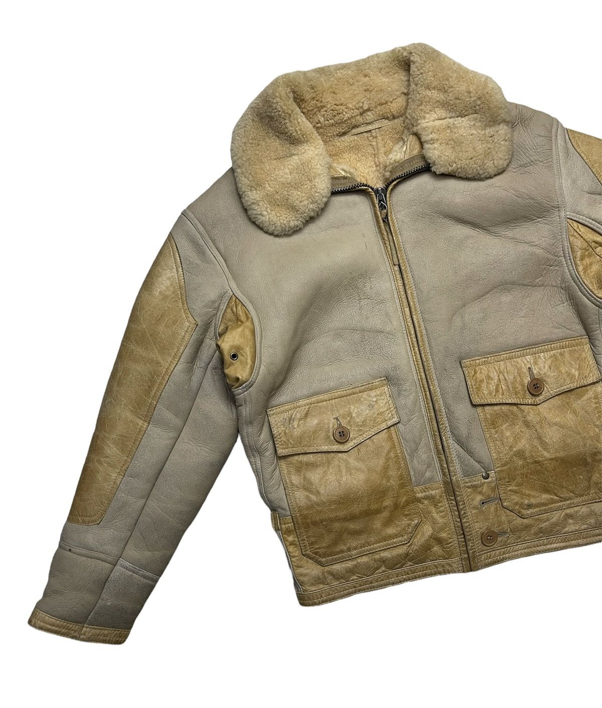 Avirex Avirex Sheepskin Winter Flying jacket Size US XS / EU 42 / 0 - 8 Thumbnail