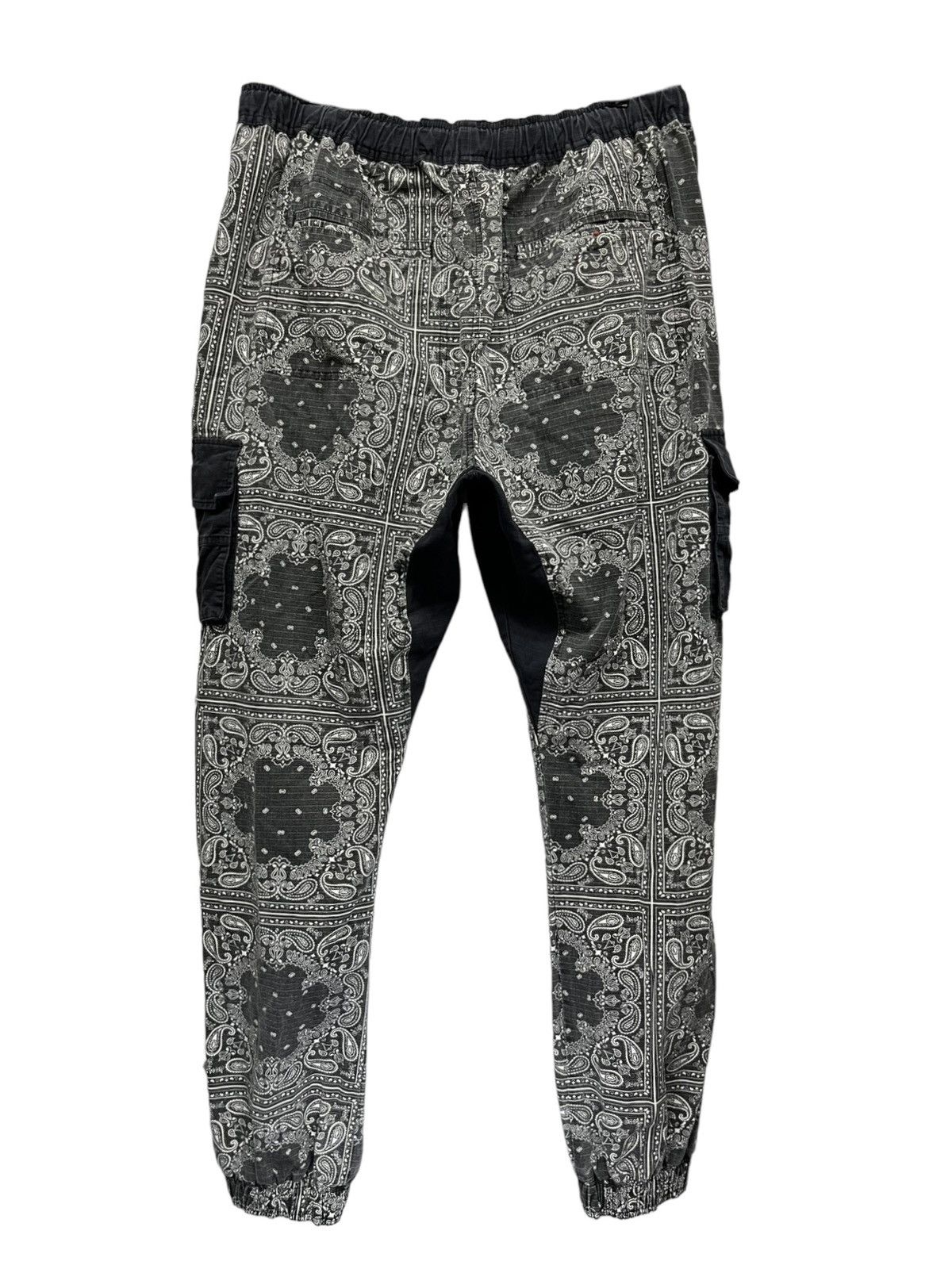 Ecko Unltd. 💥Vintage ECKO UNLTD. Paisley Bandana Larry Cargo Jogger Size US 35 - 7 Thumbnail