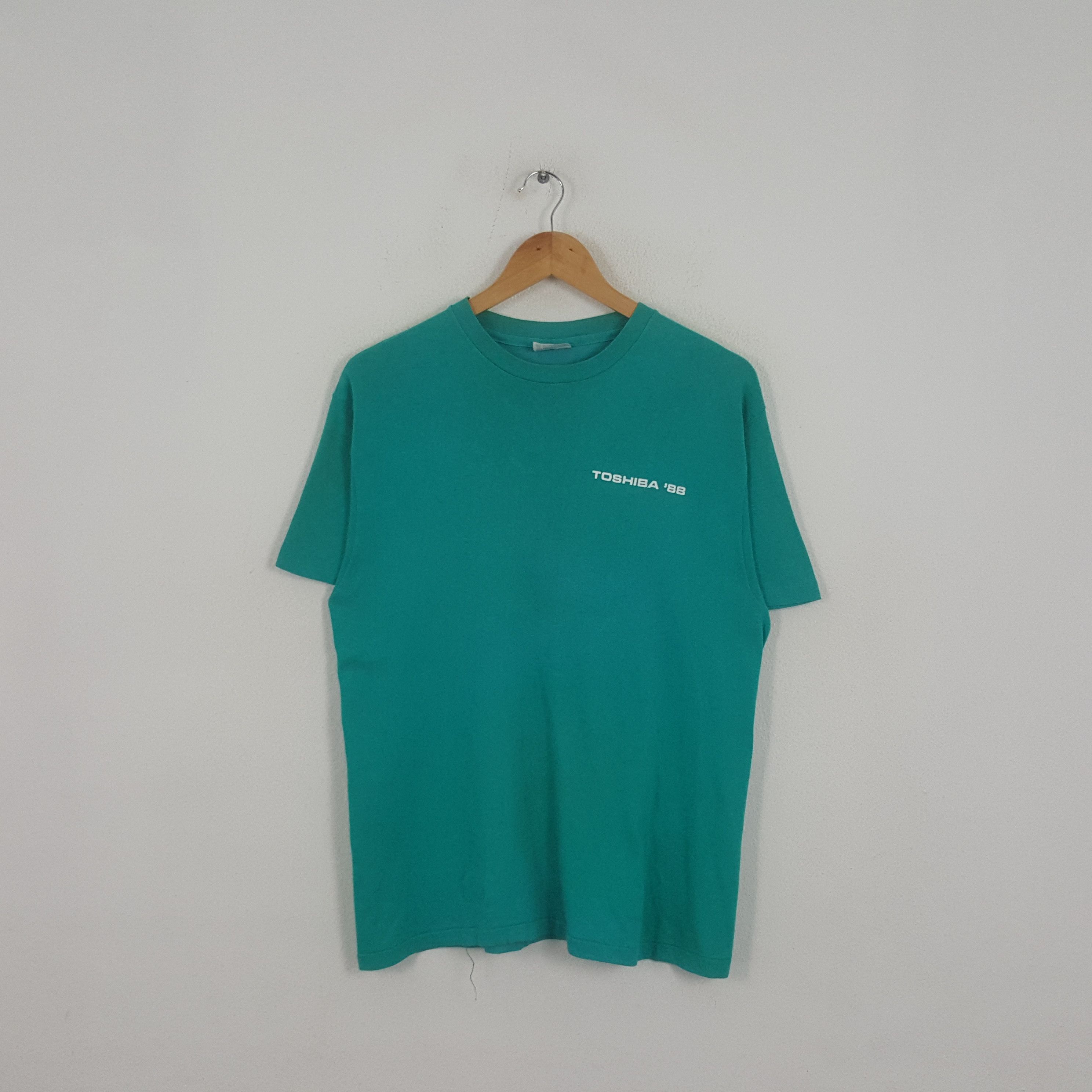 Vintage 80's Toshiba '88 Japanese Electronic Tshirt