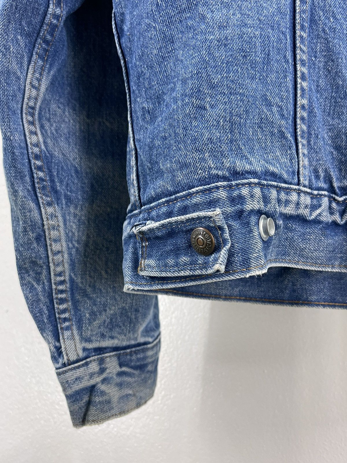 Levi's Vintage Clothing 70s Levis Orange tag Sherpa Trucker Jacket (size 46) Size US S / EU 44-46 / 1 - 9 Thumbnail