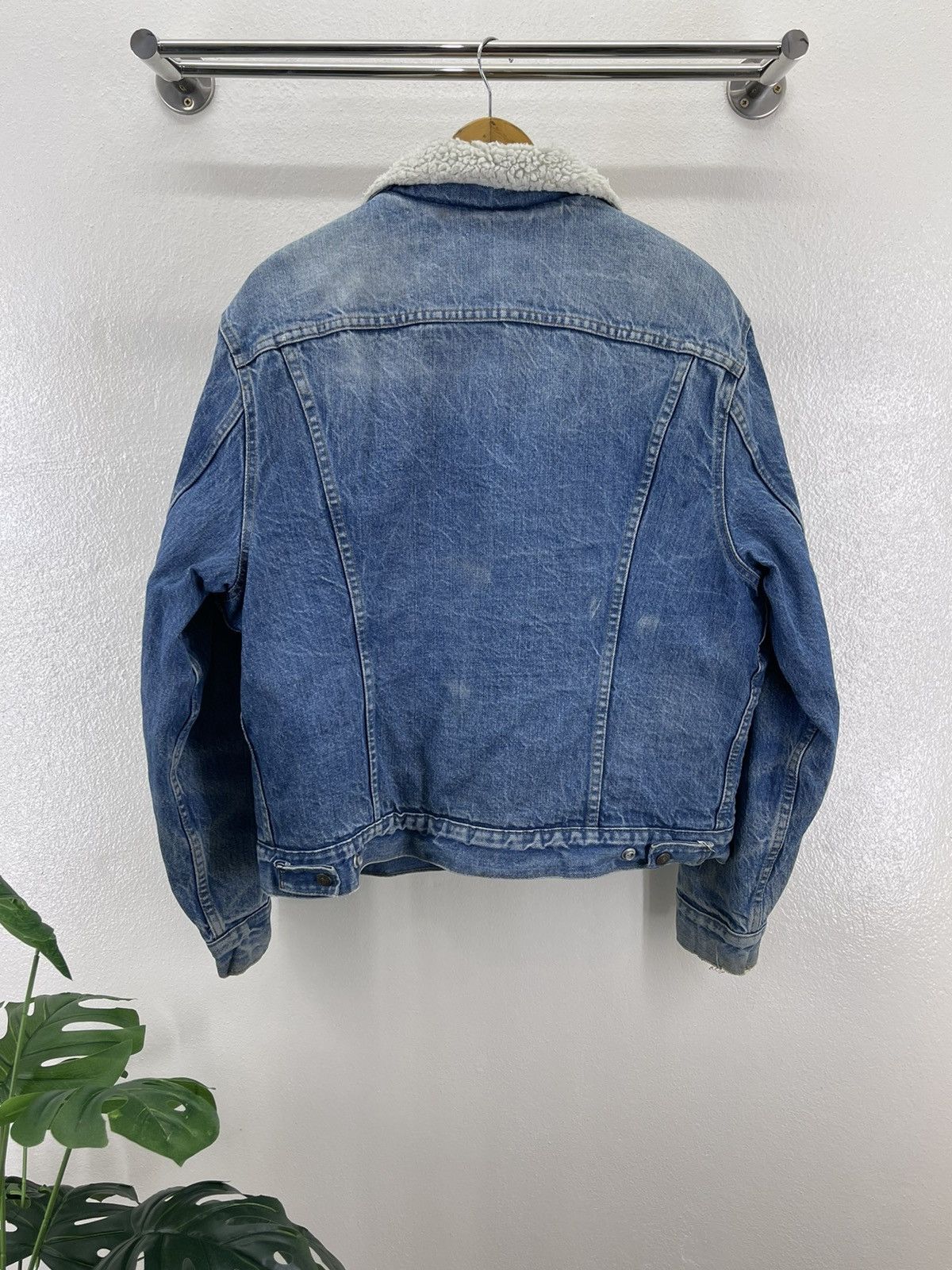Levi's Vintage Clothing 70s Levis Orange tag Sherpa Trucker Jacket (size 46) Size US S / EU 44-46 / 1 - 5 Thumbnail