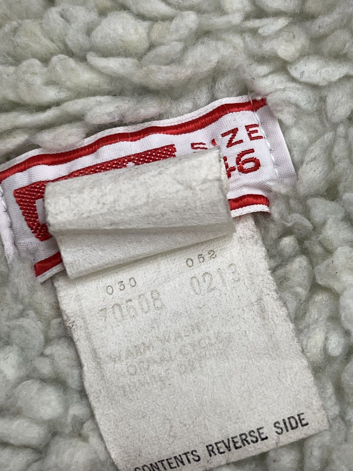 Levi's Vintage Clothing 70s Levis Orange tag Sherpa Trucker Jacket (size 46) Size US S / EU 44-46 / 1 - 15 Thumbnail