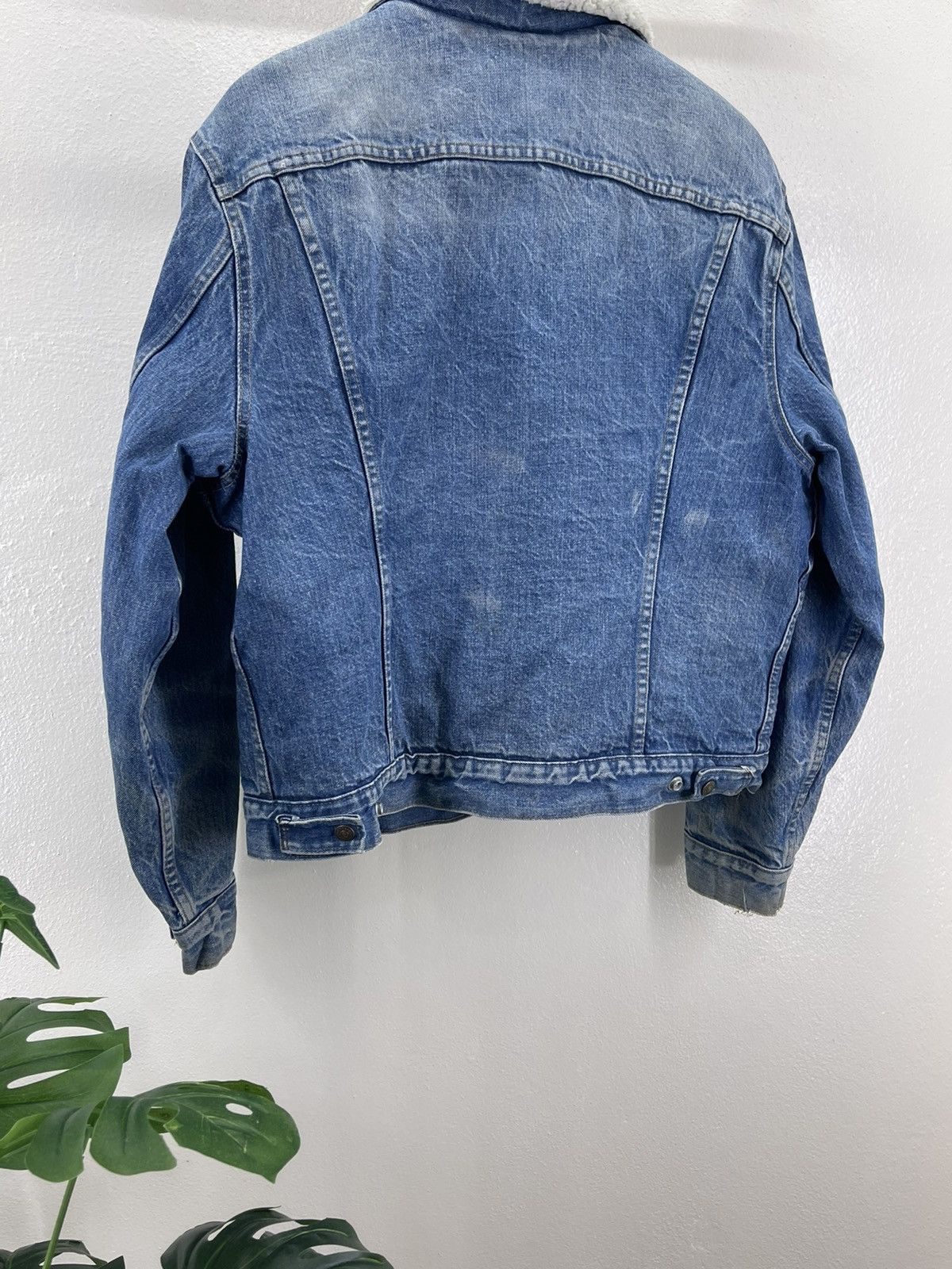 Levi's Vintage Clothing 70s Levis Orange tag Sherpa Trucker Jacket (size 46) Size US S / EU 44-46 / 1 - 6 Thumbnail