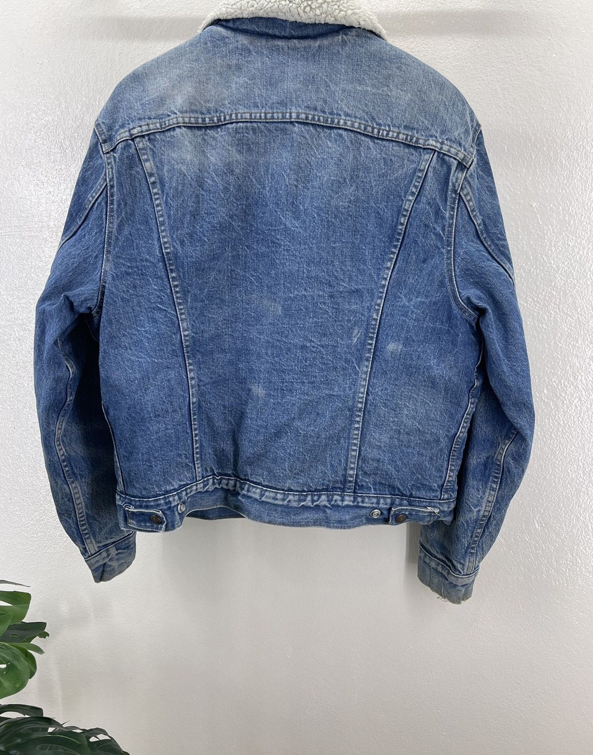 Levi's Vintage Clothing 70s Levis Orange tag Sherpa Trucker Jacket (size 46) Size US S / EU 44-46 / 1 - 7 Thumbnail