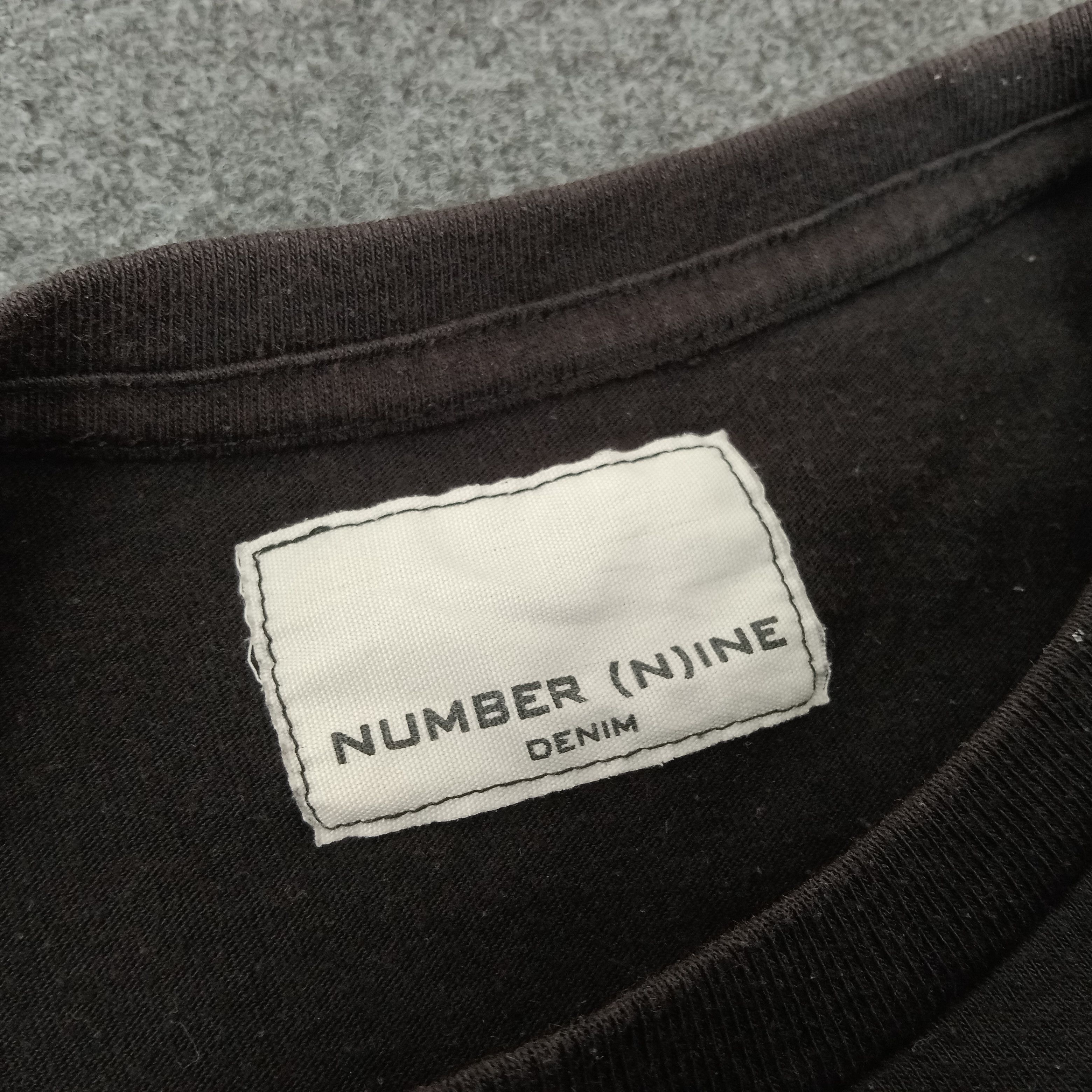 Number (N)ine Number (N)ine Japanese Brand Pocket Tee Tshirt Size US M / EU 48-50 / 2 - 5 Thumbnail