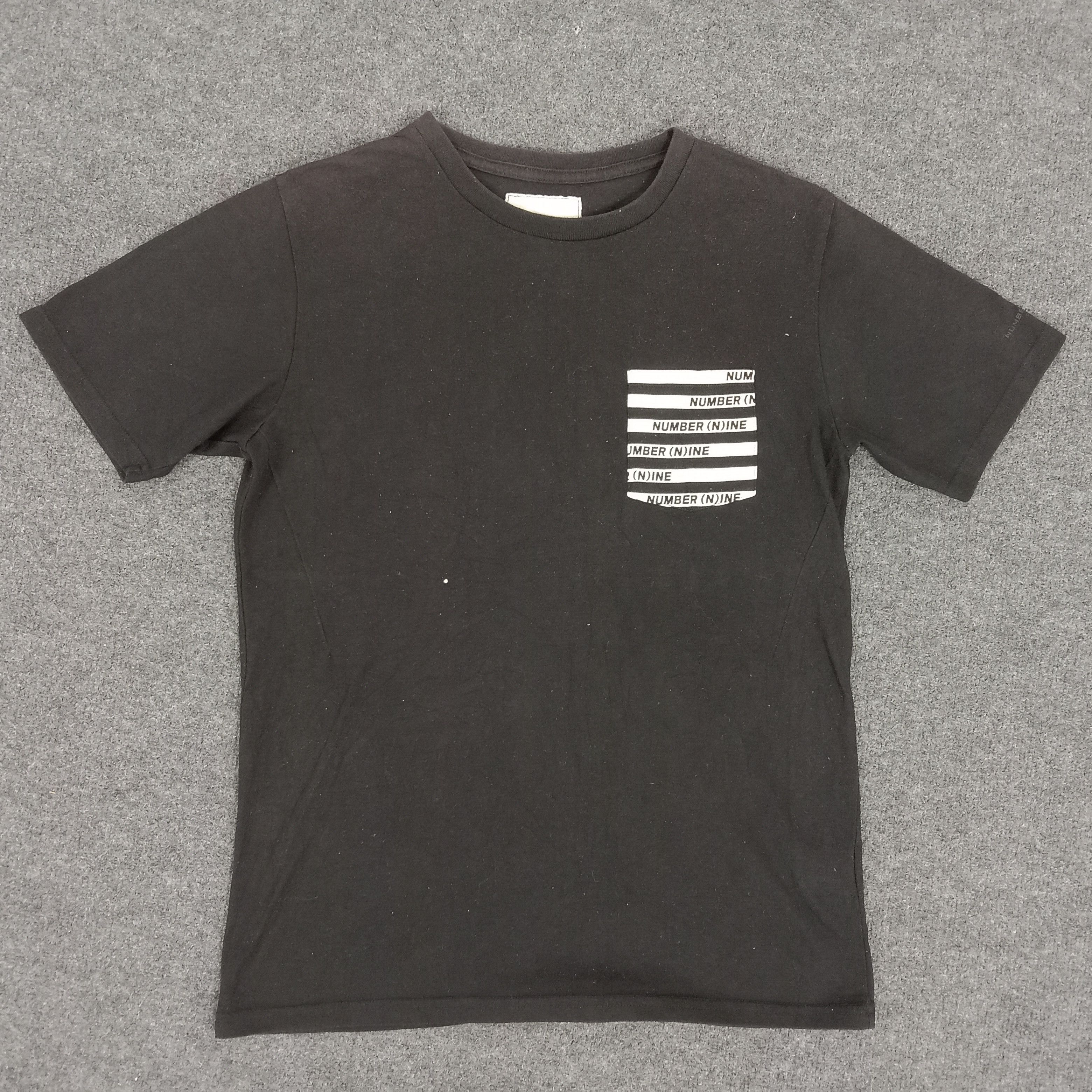Number (N)ine Number (N)ine Japanese Brand Pocket Tee Tshirt Size US M / EU 48-50 / 2 - 1 Thumbnail