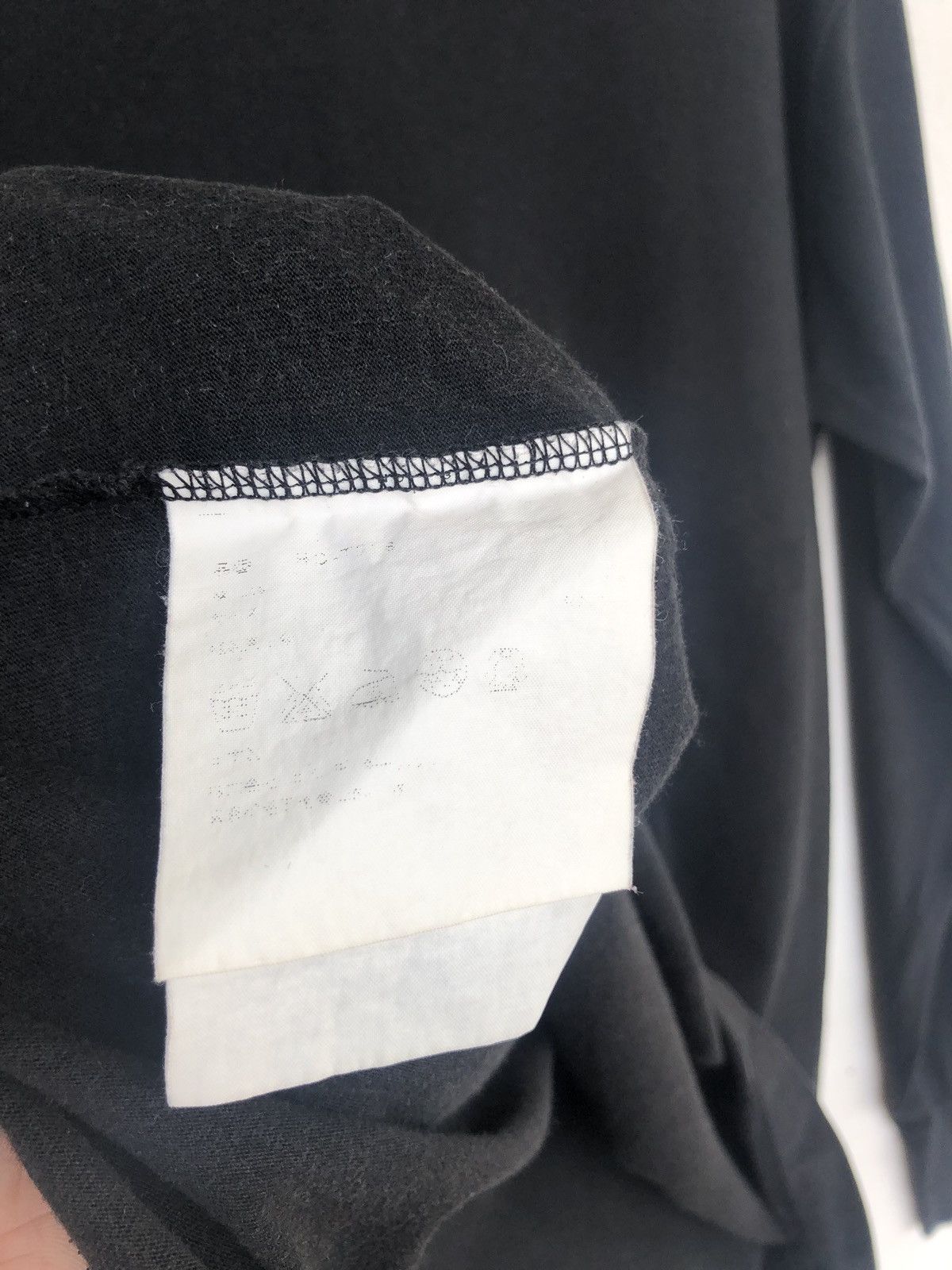 Comme des Garcons GRAIL🔥SS02 Comme des Garçons Homme Black LS Shirt Size US M / EU 48-50 / 2 - 7 Thumbnail