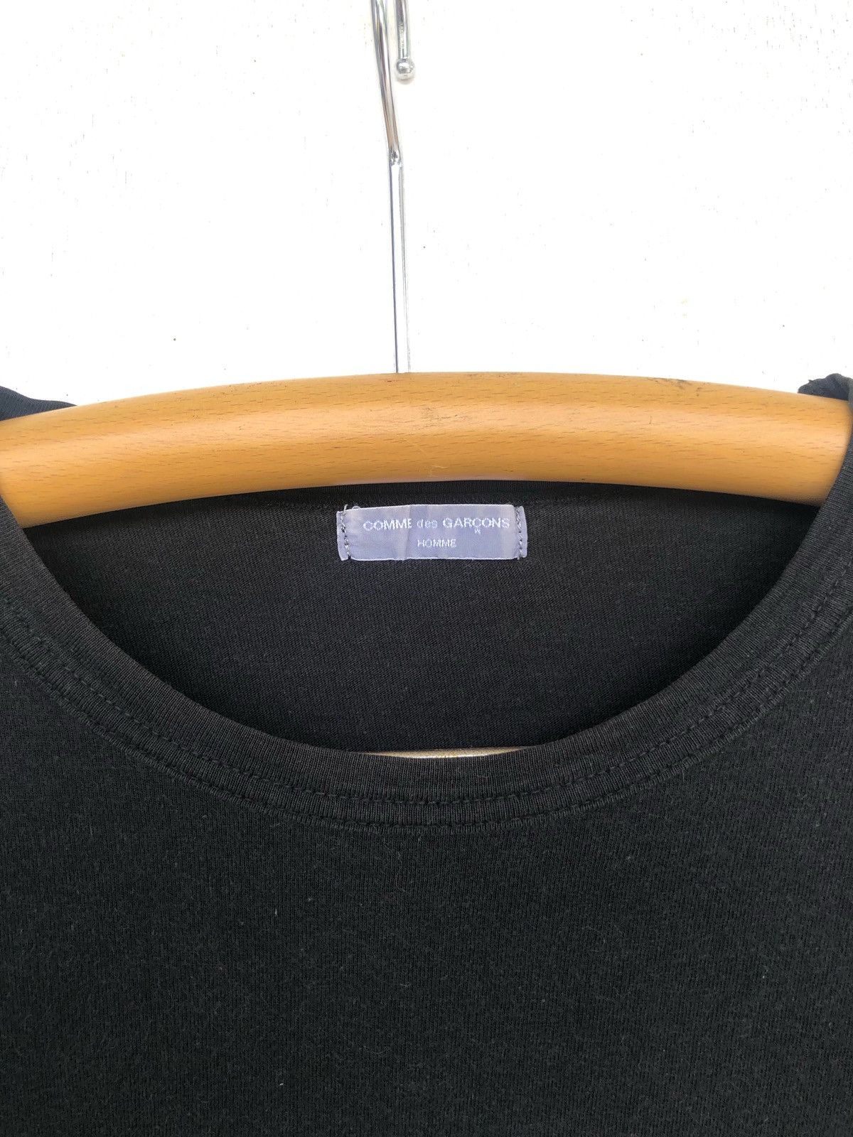 Comme des Garcons GRAIL🔥SS02 Comme des Garçons Homme Black LS Shirt Size US M / EU 48-50 / 2 - 6 Thumbnail