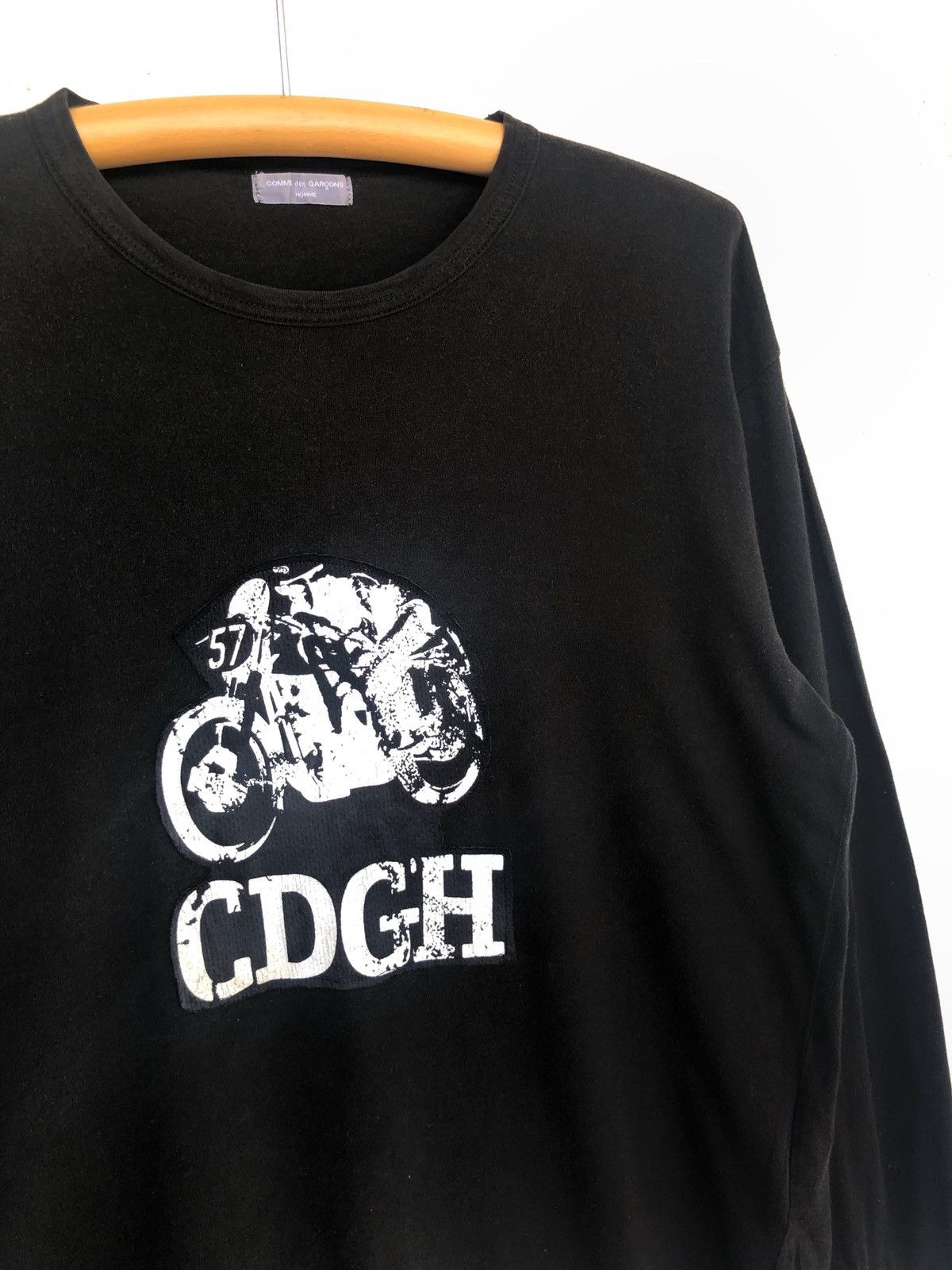 Comme des Garcons GRAIL🔥SS02 Comme des Garçons Homme Black LS Shirt Size US M / EU 48-50 / 2 - 1 Thumbnail