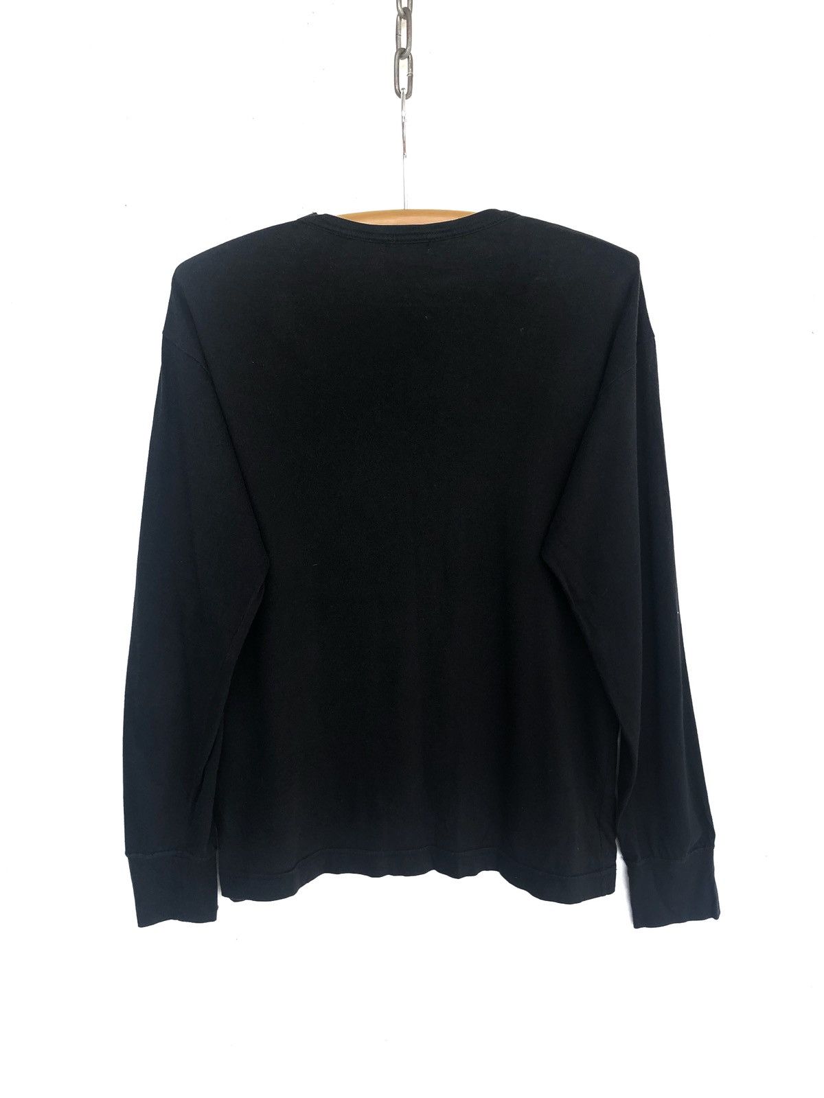 Comme des Garcons GRAIL🔥SS02 Comme des Garçons Homme Black LS Shirt Size US M / EU 48-50 / 2 - 4 Thumbnail