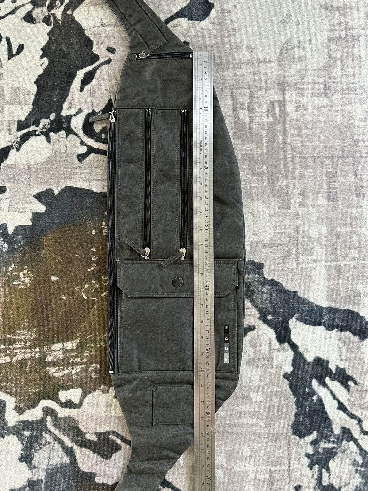 French Connection 2000s archive FCUK utility pro slim crossbody multi pocket Size ONE SIZE - 12 Thumbnail