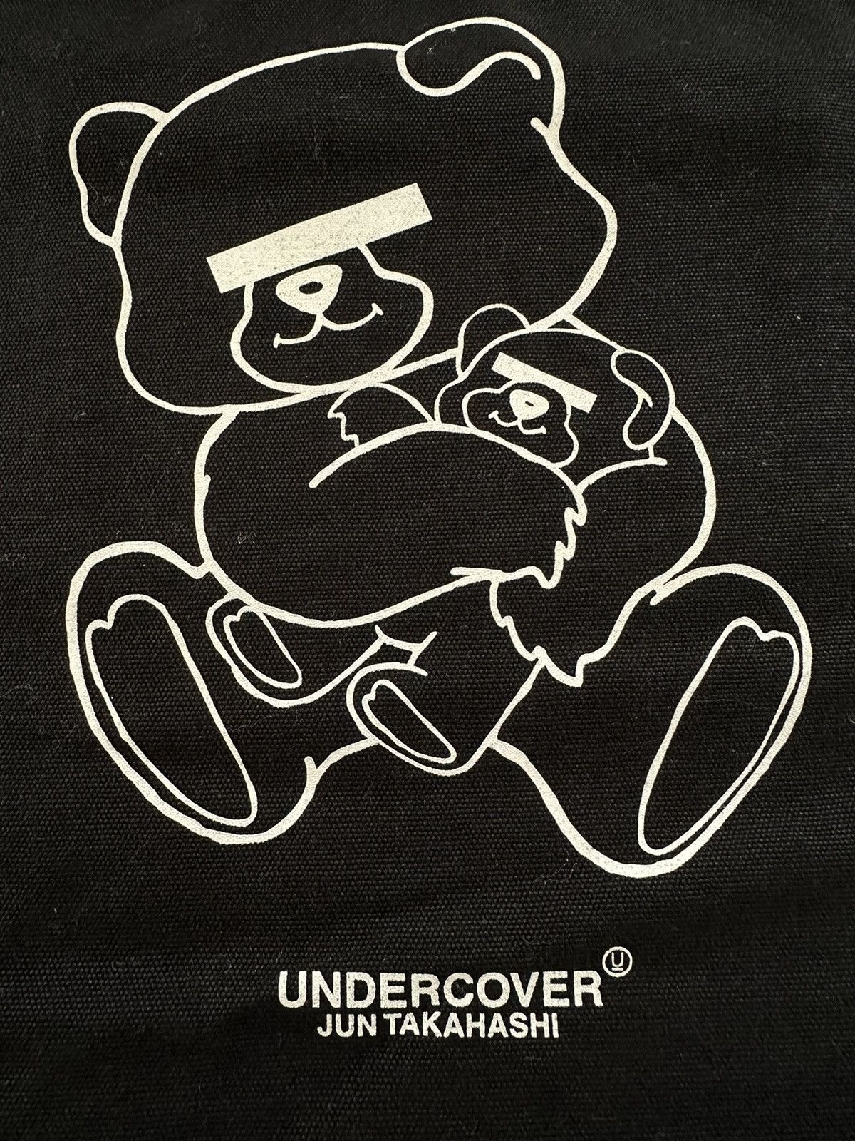 Undercover 2000s Undercover censured bear tote bag Size ONE SIZE - 3 Thumbnail