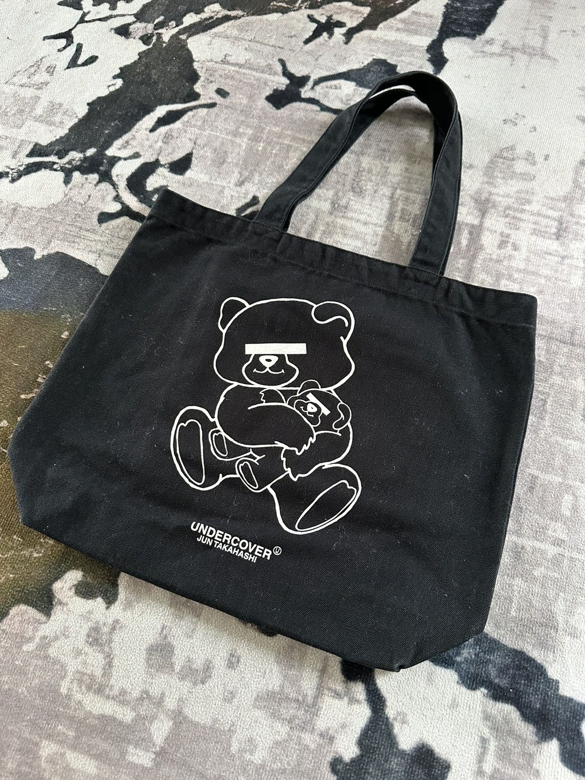 Undercover 2000s Undercover censured bear tote bag Size ONE SIZE - 2 Thumbnail