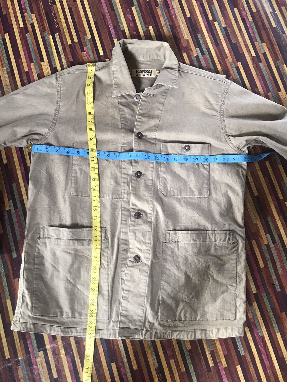 Kansai Yamamoto KANSAI JEANS LIGHT JACKET Size US M / EU 48-50 / 2 - 4 Thumbnail