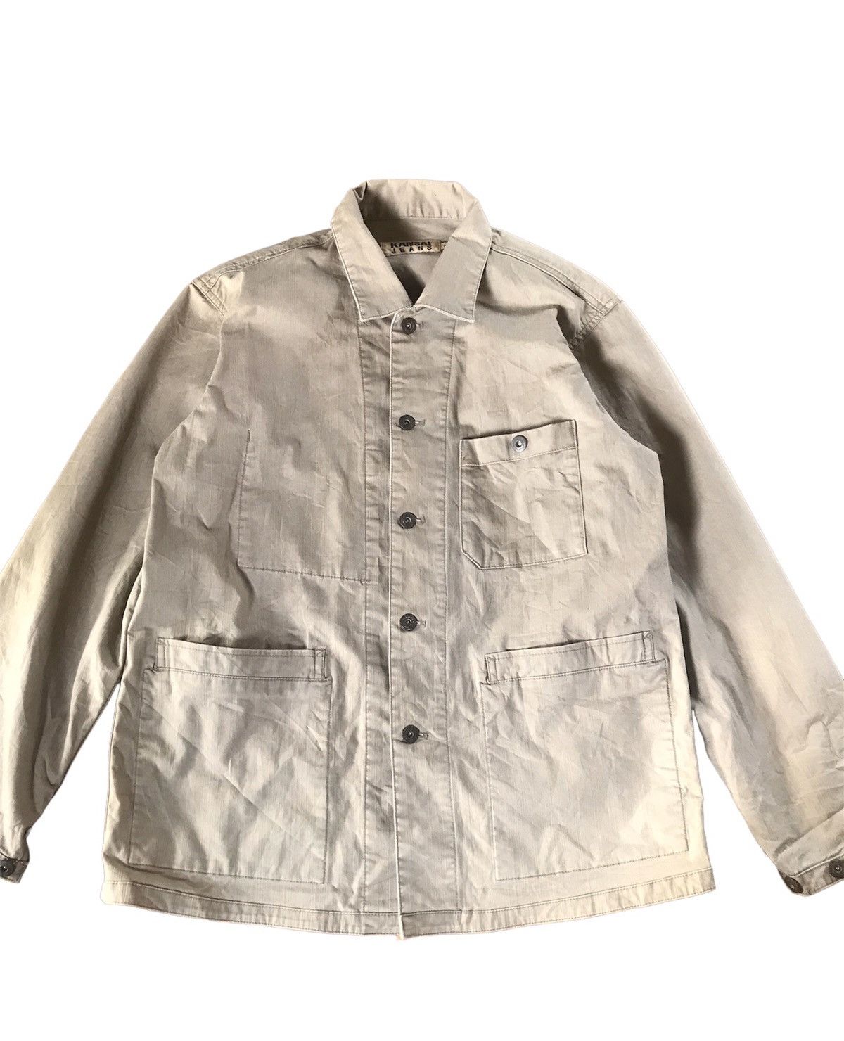 Kansai Yamamoto KANSAI JEANS LIGHT JACKET Size US M / EU 48-50 / 2 - 2 Thumbnail