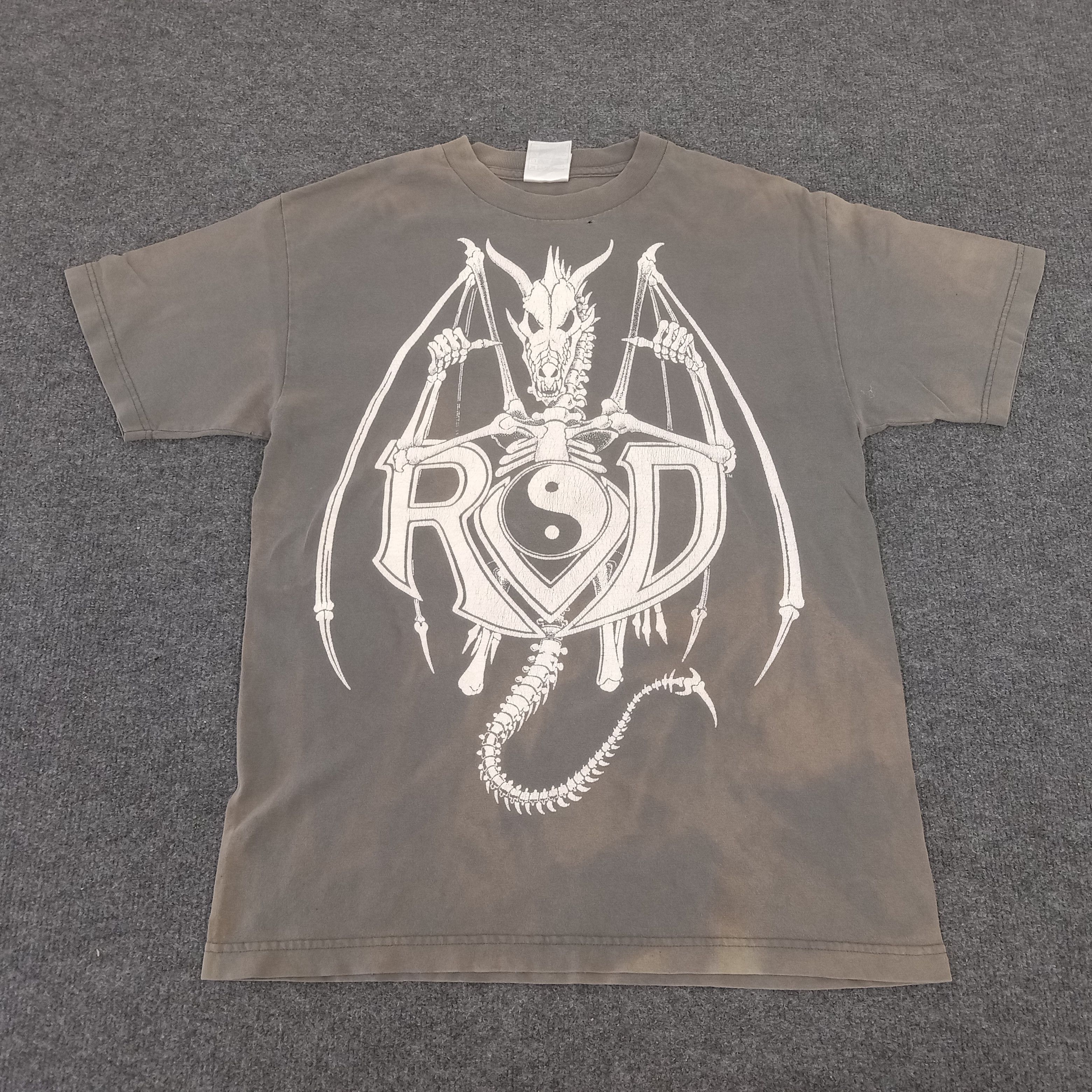 Vintage × WWE × WWF WWE Rob Van Dam American Entertainment Tshirt Size US M / EU 48-50 / 2 - 1 Thumbnail