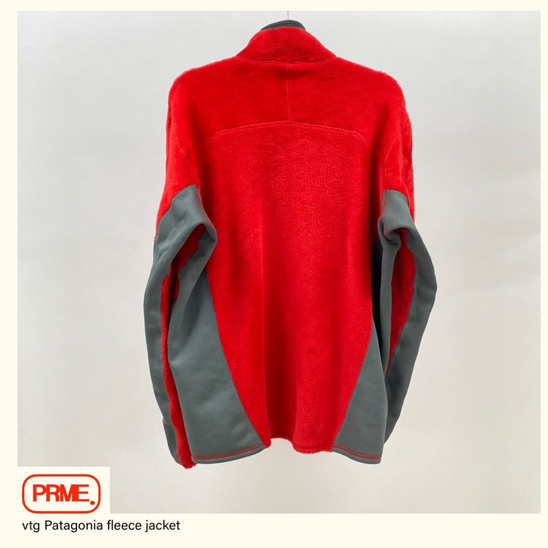 Patagonia vintage Y2K PATAGONIA Fuzzy Fleece zip up jacket Size US XL / EU 56 / 4 - 11 Thumbnail