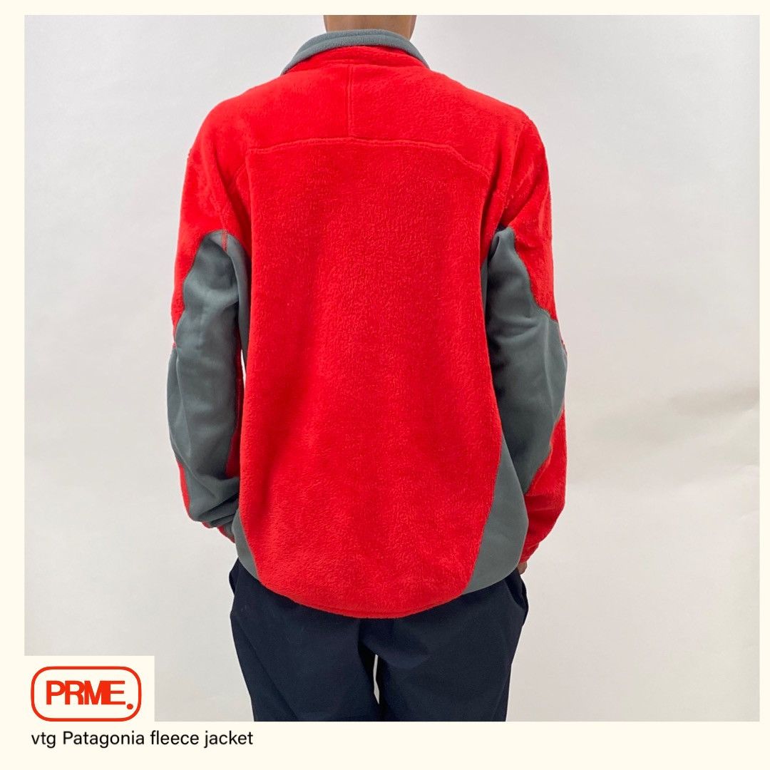 Patagonia vintage Y2K PATAGONIA Fuzzy Fleece zip up jacket Size US XL / EU 56 / 4 - 8 Thumbnail