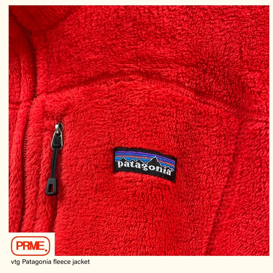 Patagonia vintage Y2K PATAGONIA Fuzzy Fleece zip up jacket Size US XL / EU 56 / 4 - 3 Thumbnail