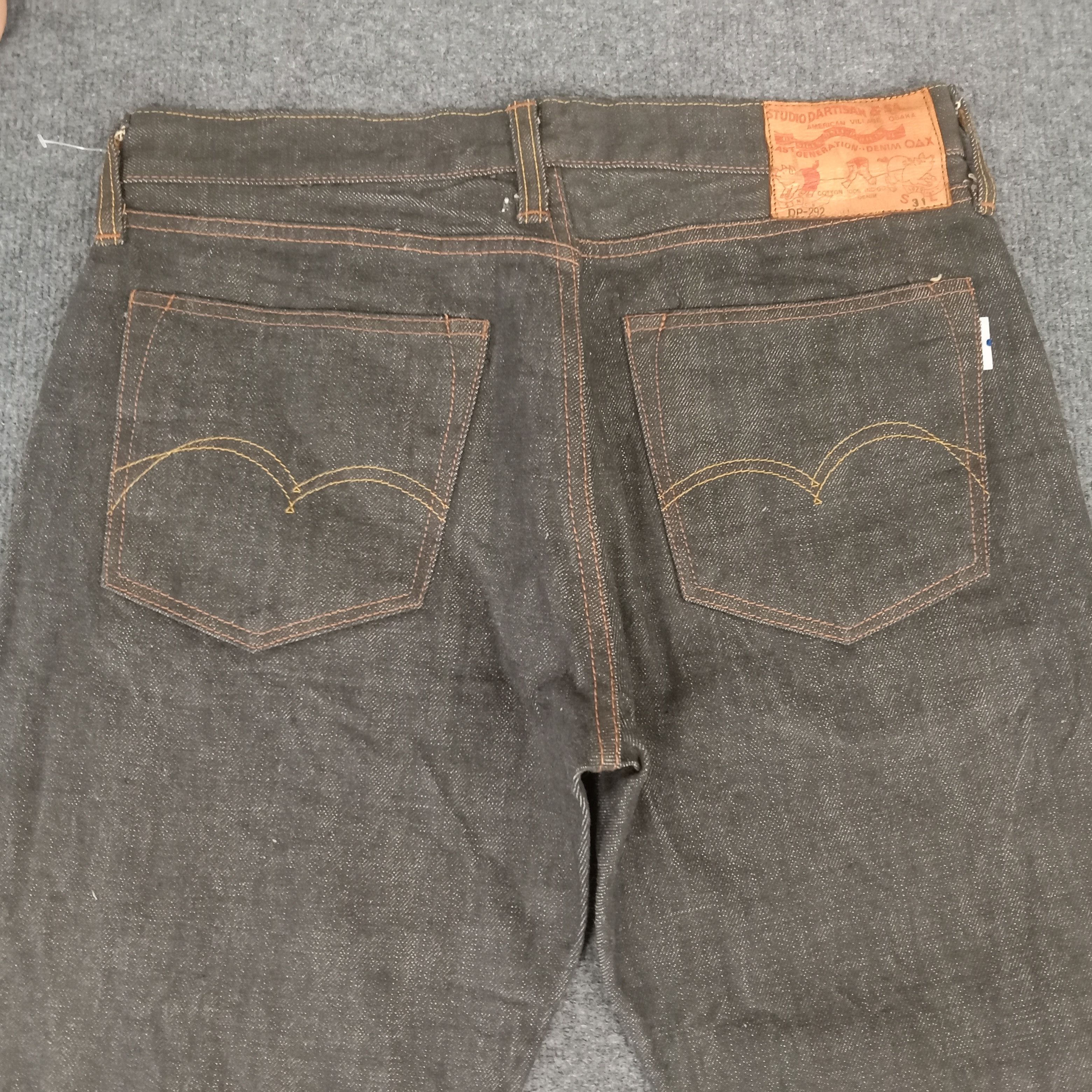 Japanese Brand Studio D'Artisan Nice Design Denim Pants Size US 31 - 4 Thumbnail