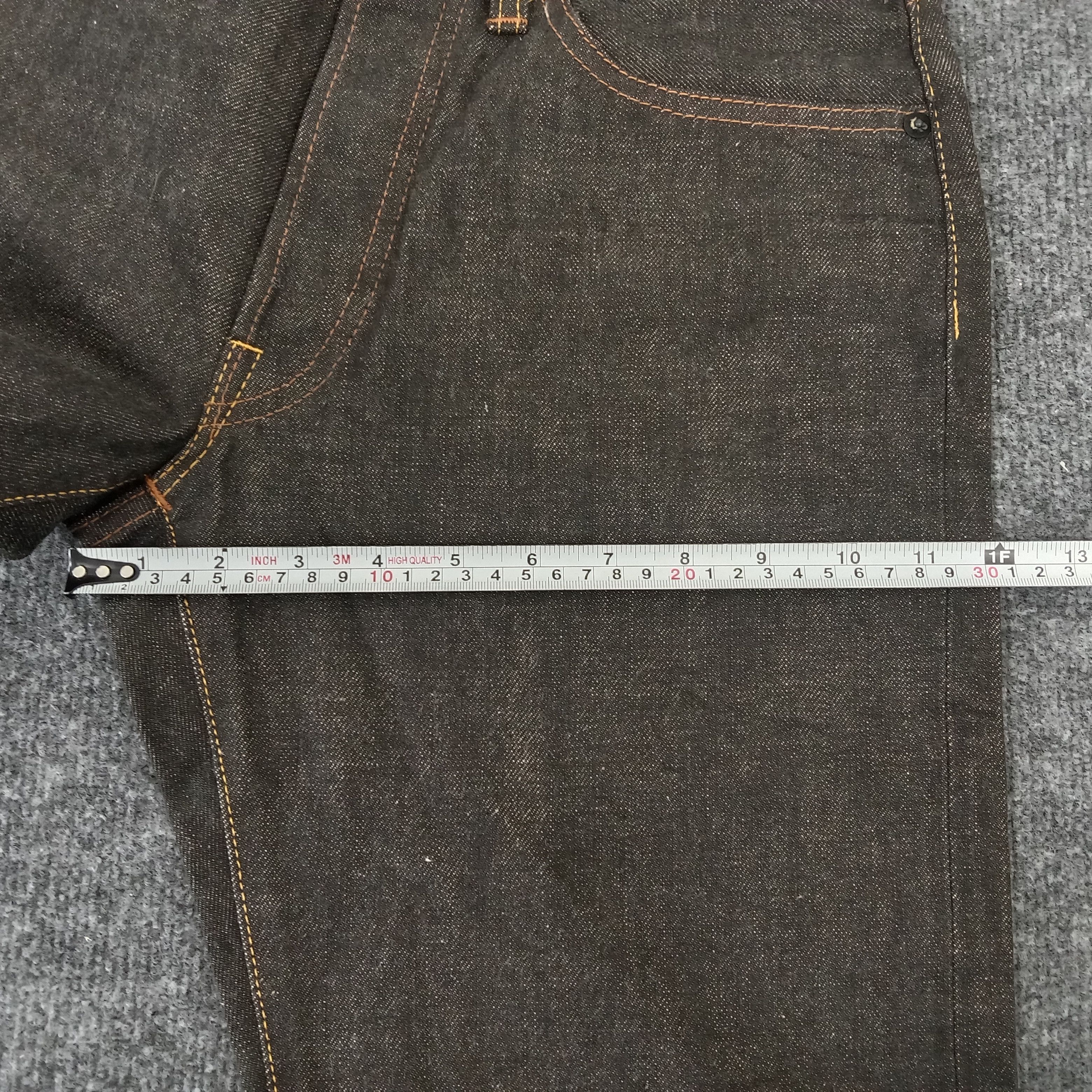 Japanese Brand Studio D'Artisan Nice Design Denim Pants Size US 31 - 16 Thumbnail