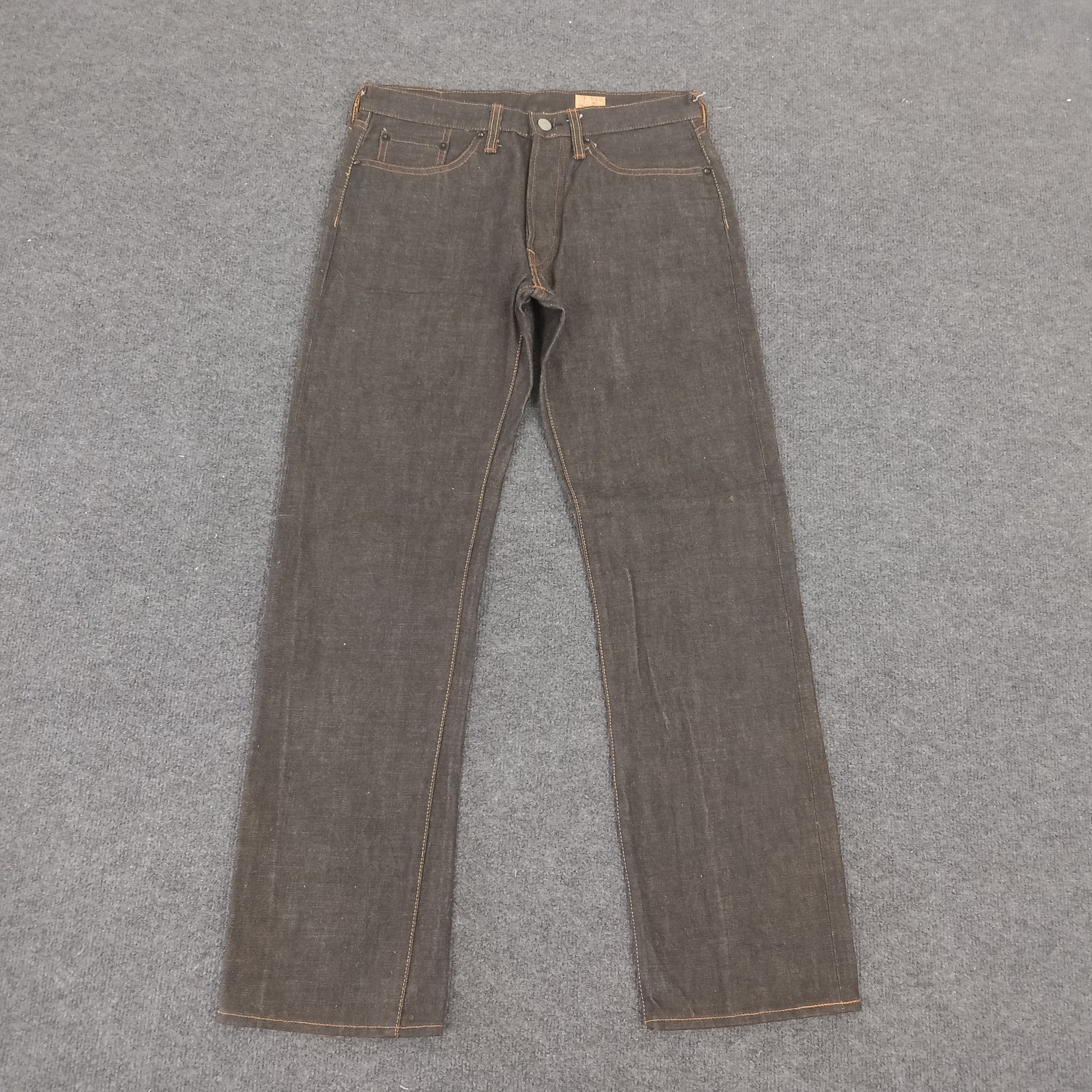 Japanese Brand Studio D'Artisan Nice Design Denim Pants Size US 31 - 2 Thumbnail