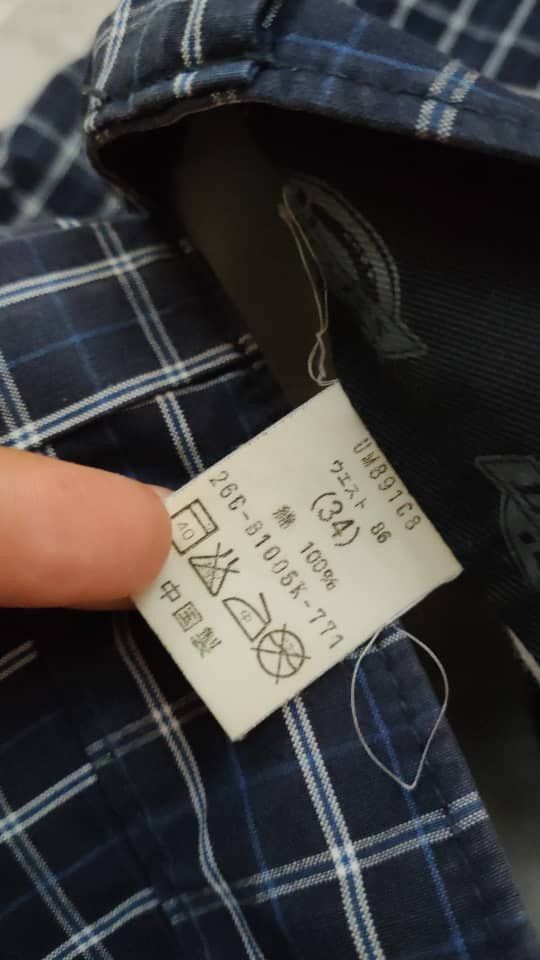 Dickies Dickies Checkered Crop Denim Pant Size US 34 / EU 50 - 4 Thumbnail