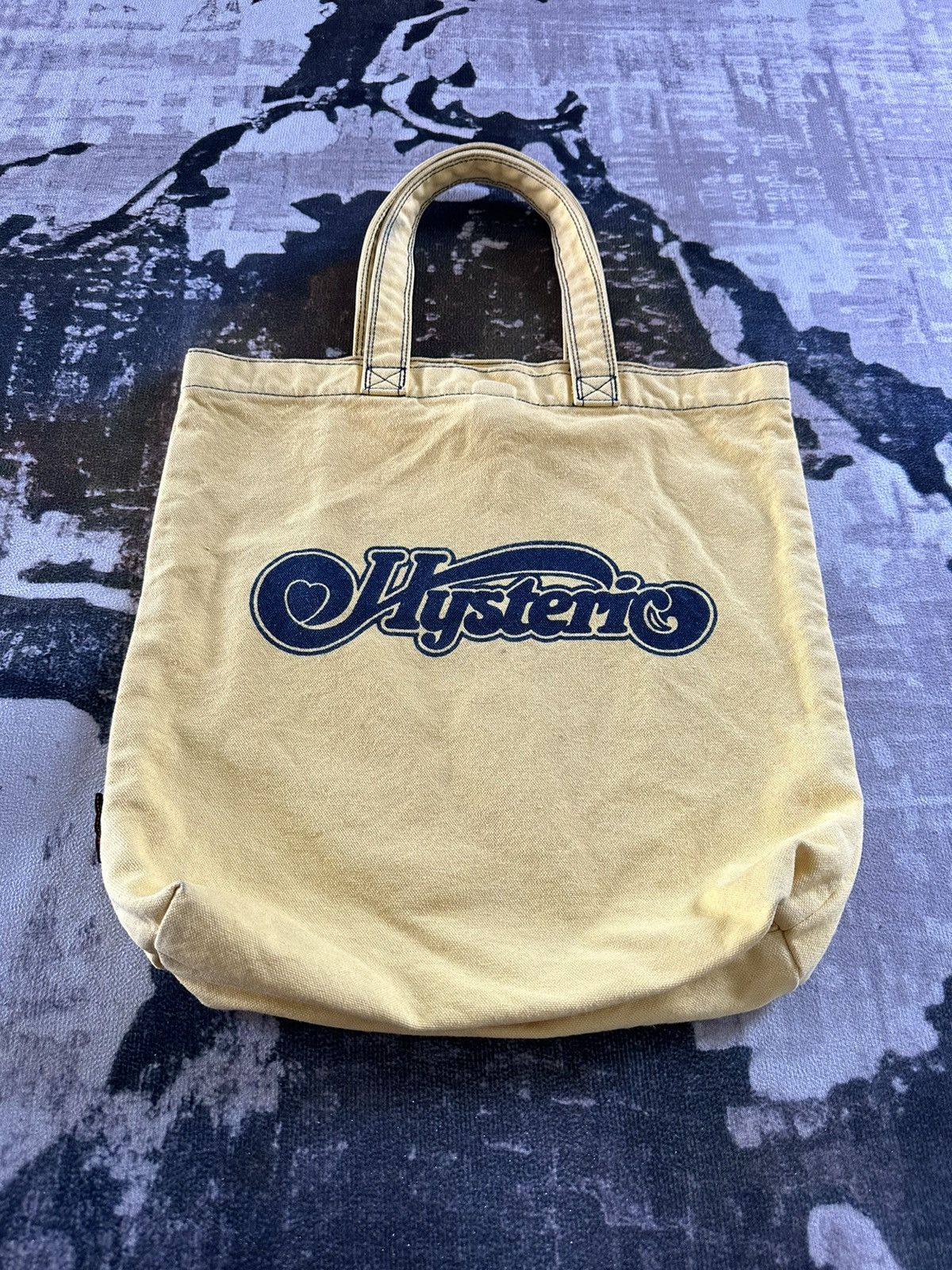90s Hysteric by Hysteric Glamour khaki tote bag