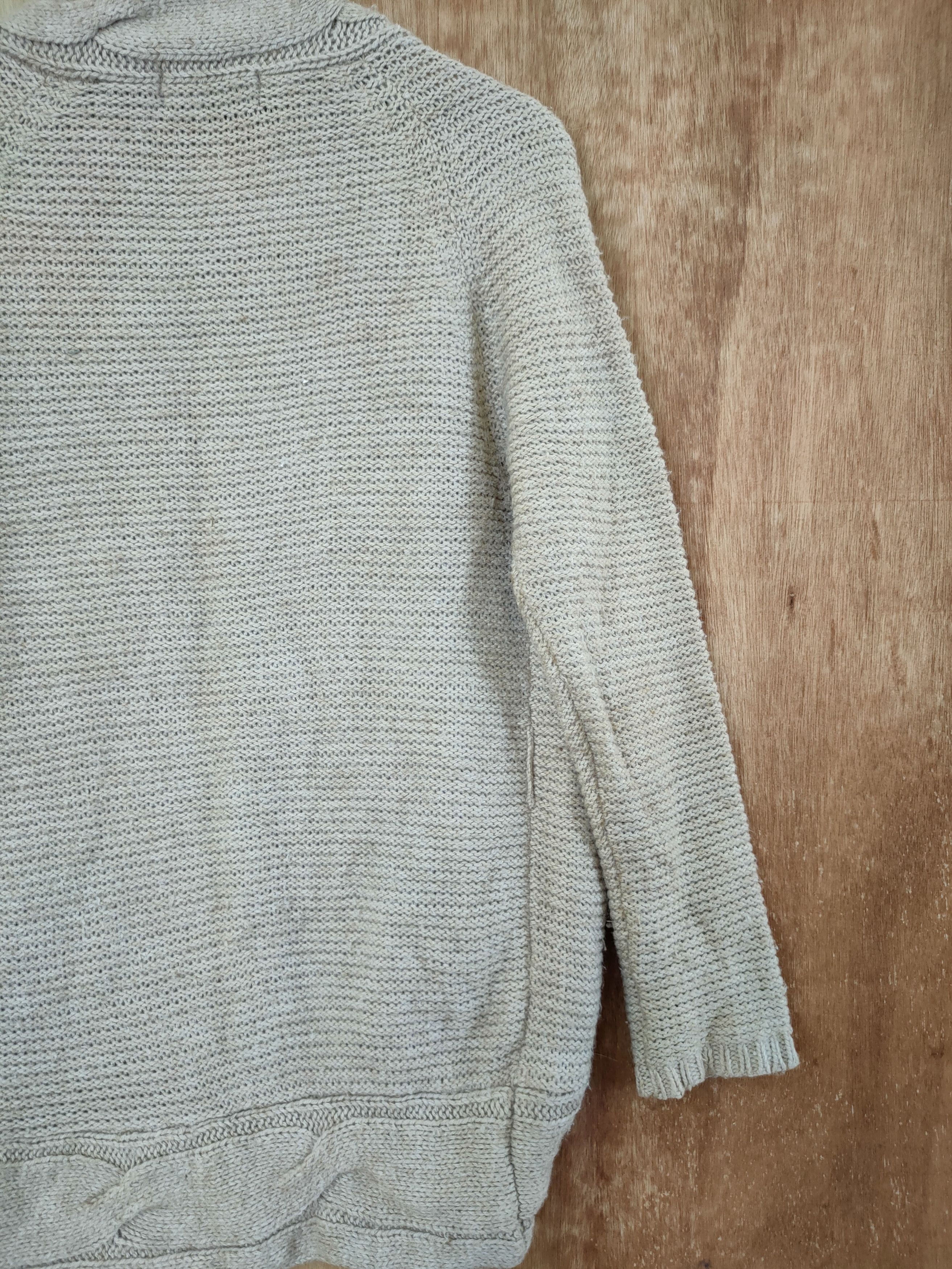 Aran Isles Knitwear D Galloria Japan aran isle cable knitwear cardigan #46-551 Size US M / EU 48-50 / 2 - 8 Thumbnail
