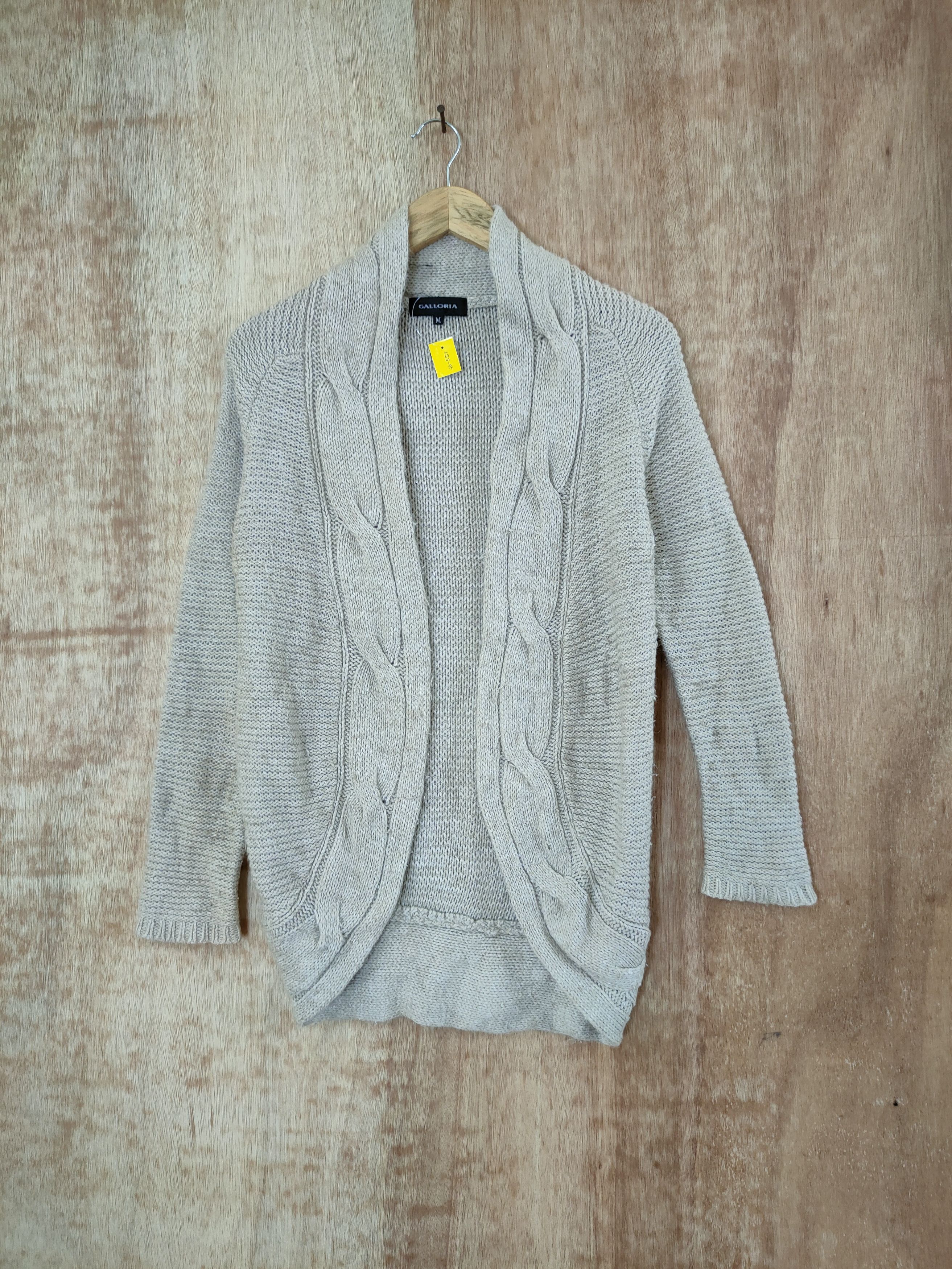 Aran Isles Knitwear D Galloria Japan aran isle cable knitwear cardigan #46-551 Size US M / EU 48-50 / 2 - 1 Thumbnail