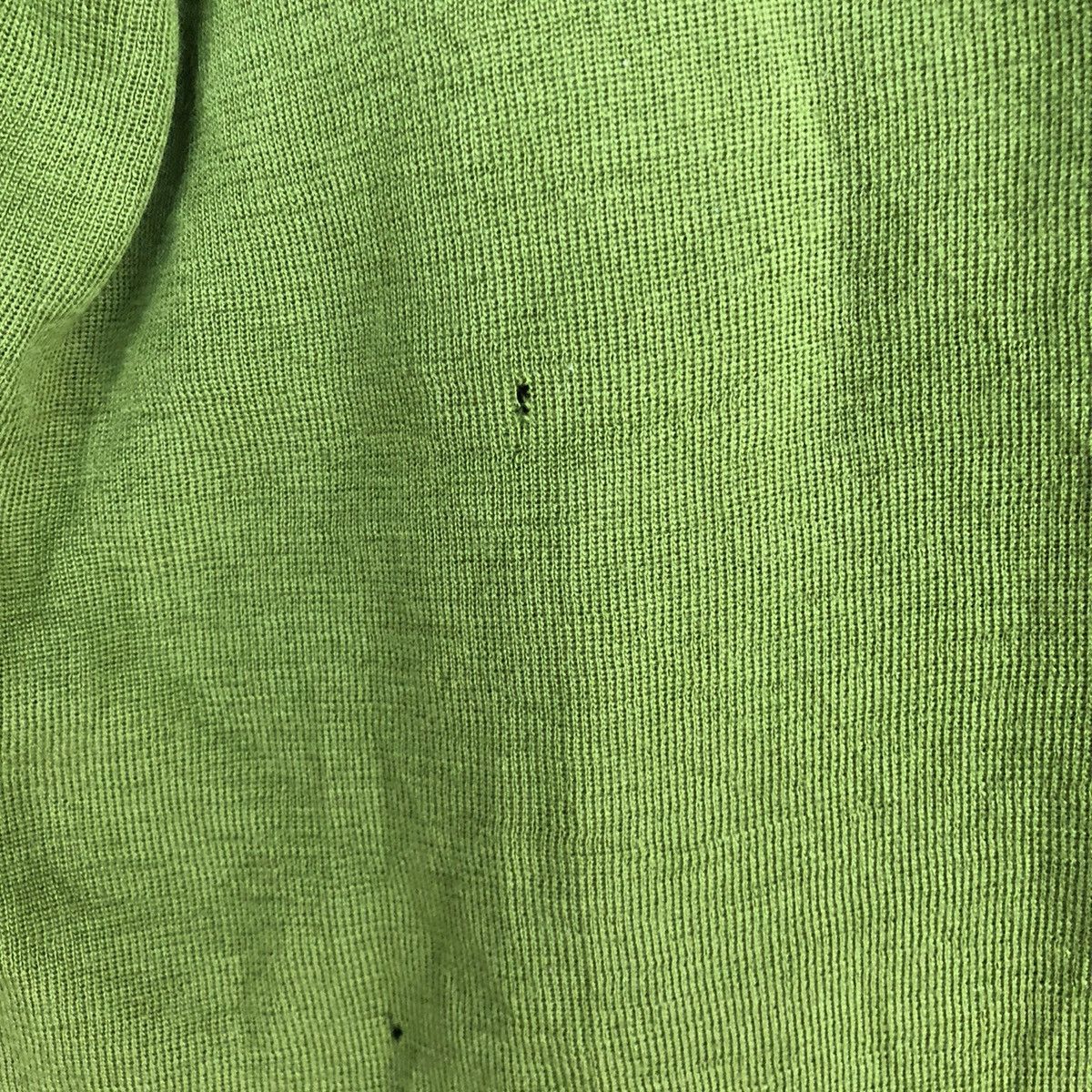 Vintage Lebe tokyo style knitwear distressed Green Cardigan #c914 Size US L / EU 52-54 / 3 - 12 Thumbnail