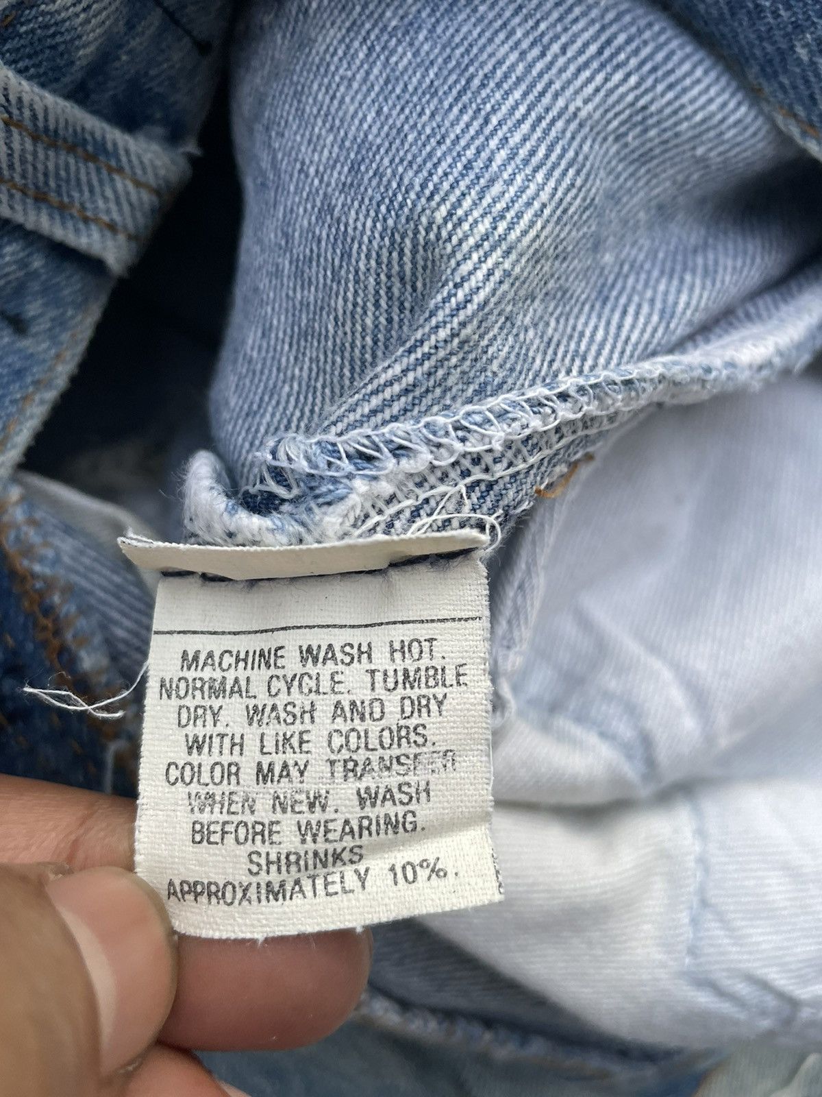 Levi's Vintage Levi’s 501 x Style Counsel 1986 Custom Distressed Size US 34 / EU 50 - 13 Thumbnail