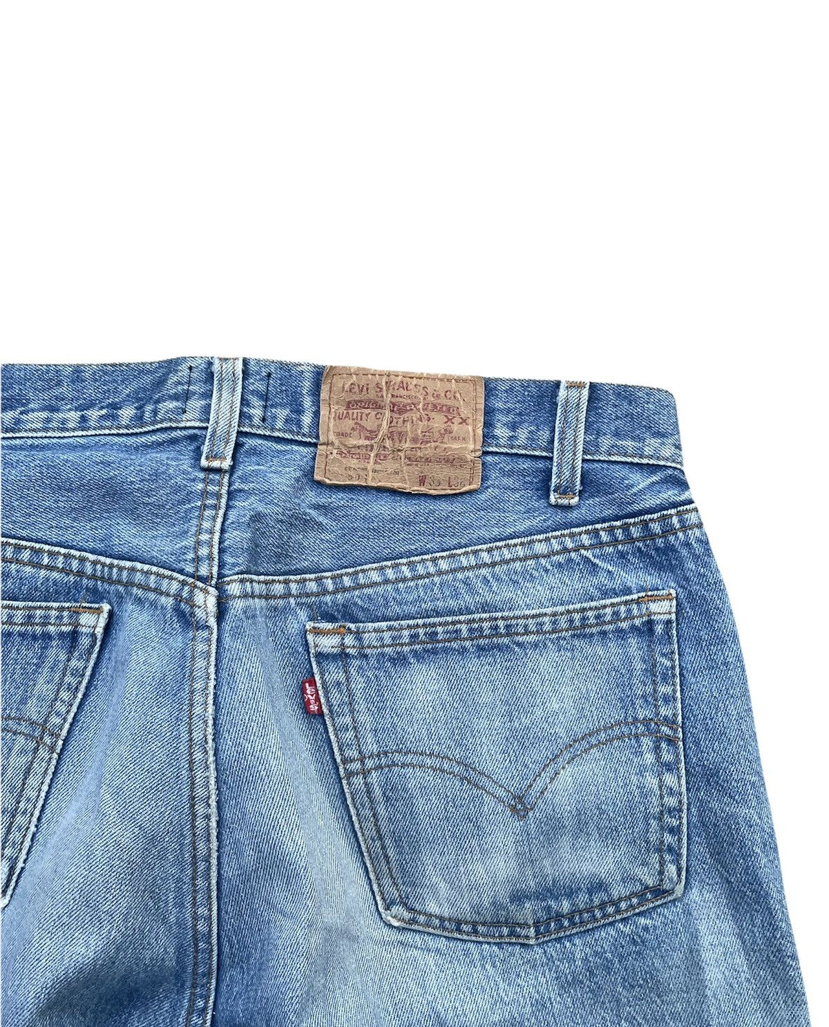 Levi's Vintage Levi’s 501 x Style Counsel 1986 Custom Distressed Size US 34 / EU 50 - 9 Thumbnail