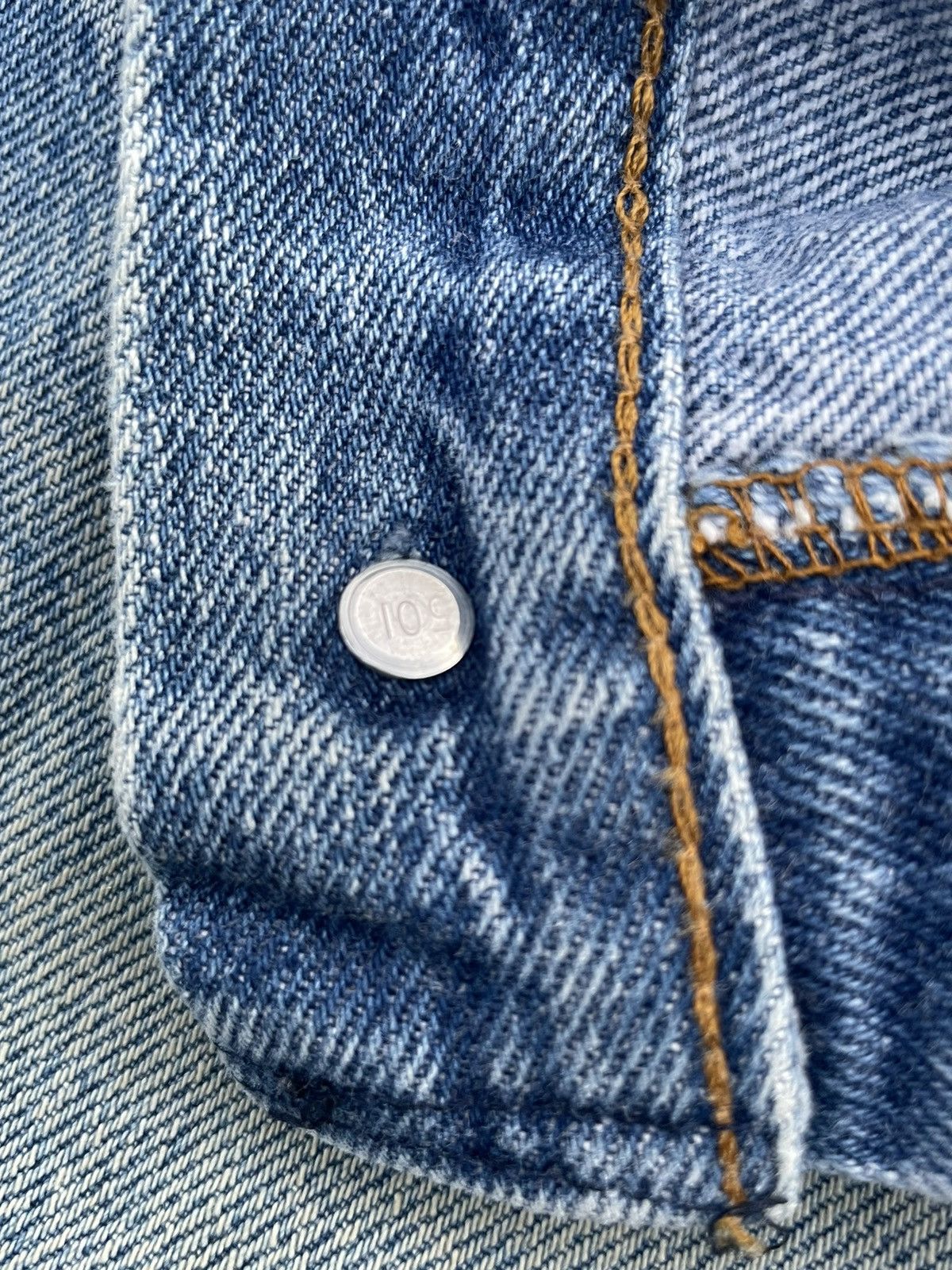 Levi's Vintage Levi’s 501 x Style Counsel 1986 Custom Distressed Size US 34 / EU 50 - 15 Thumbnail