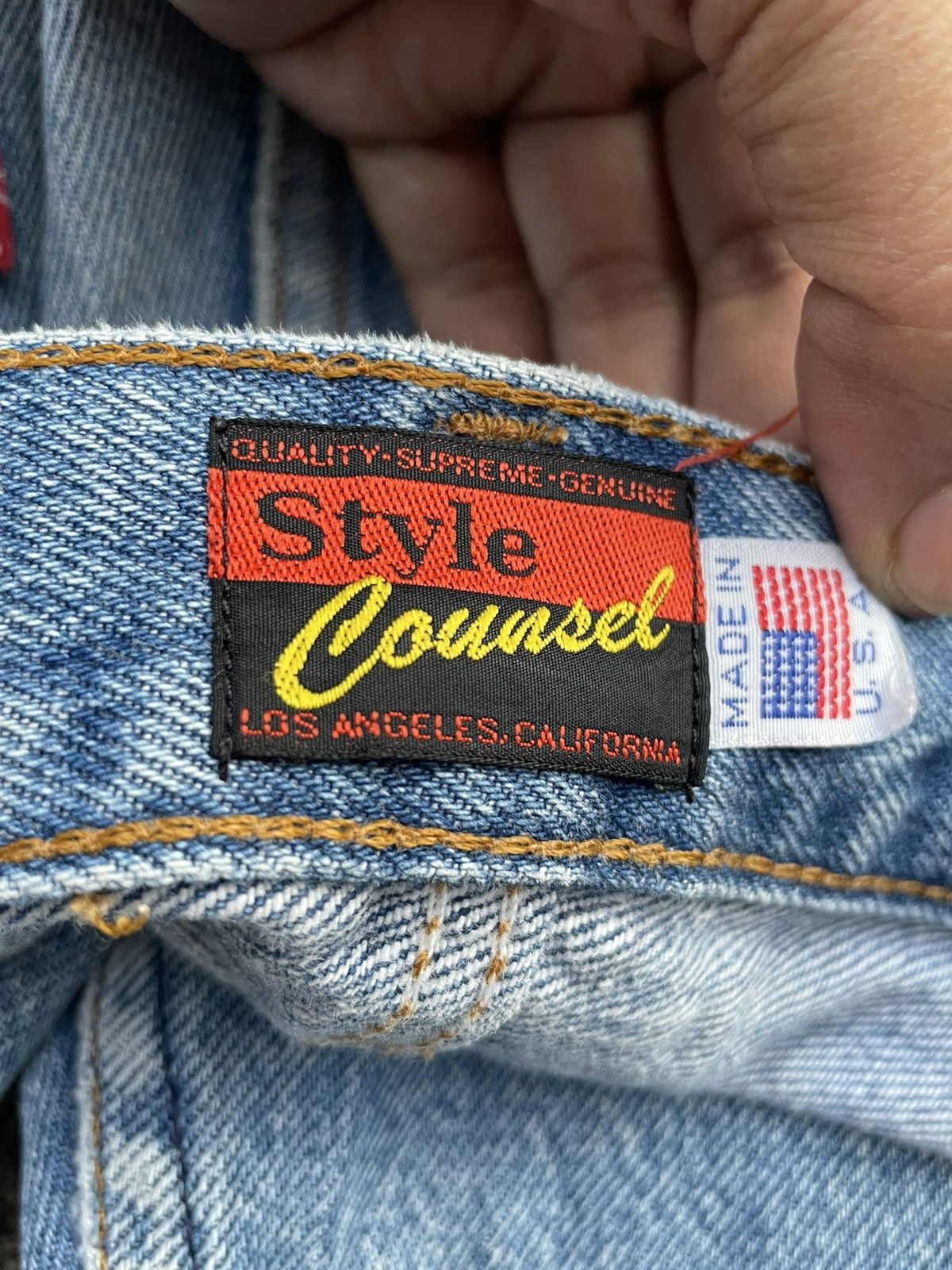 Levi's Vintage Levi’s 501 x Style Counsel 1986 Custom Distressed Size US 34 / EU 50 - 14 Thumbnail